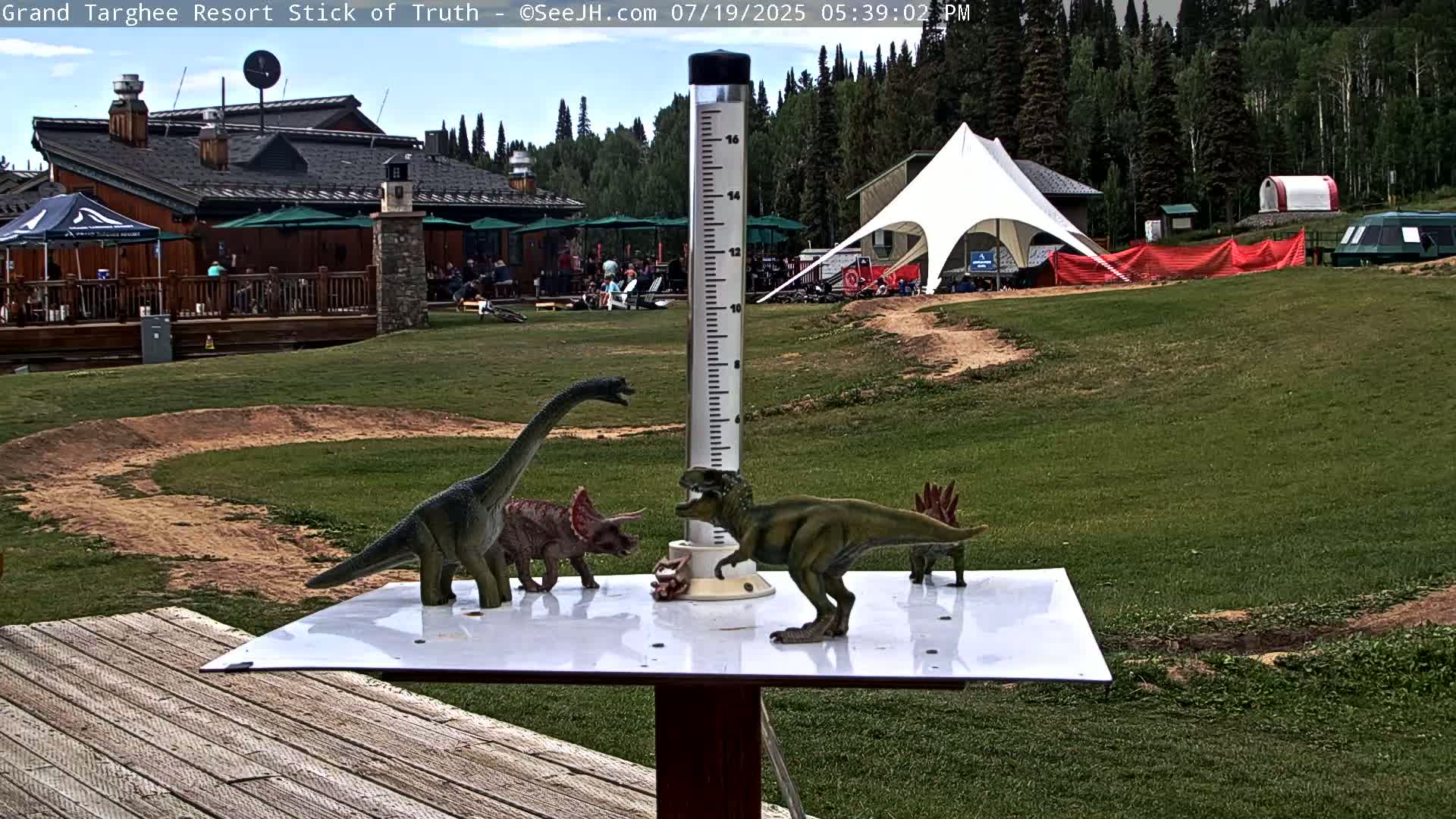 Teton, Grand Targhee Ski Resort Stick of Truth Live Cam - Alta, Teton, Wyoming, USA