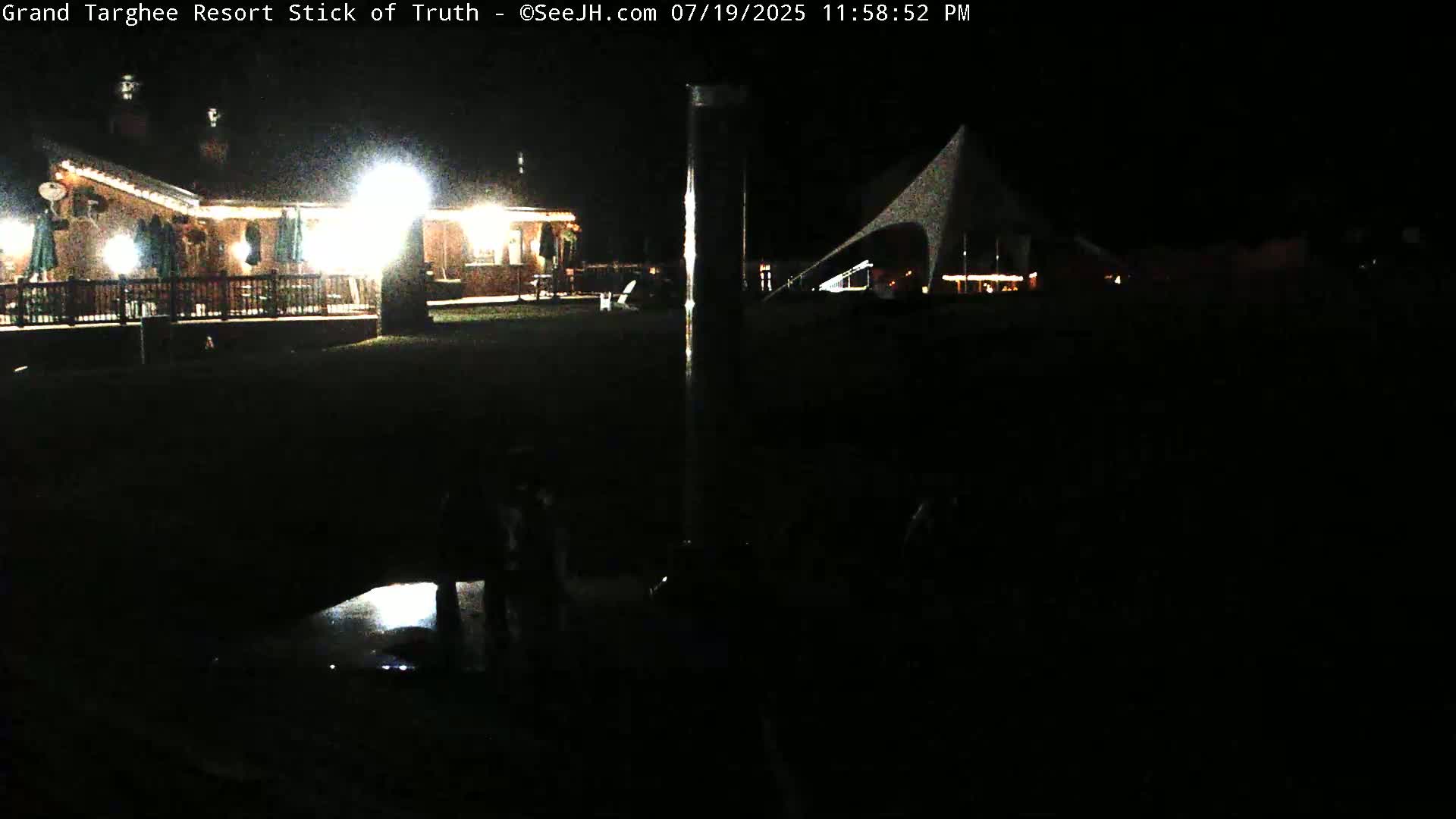 Teton, Grand Targhee Ski Resort Stick of Truth Live Cam - Alta, Teton, Wyoming, USA