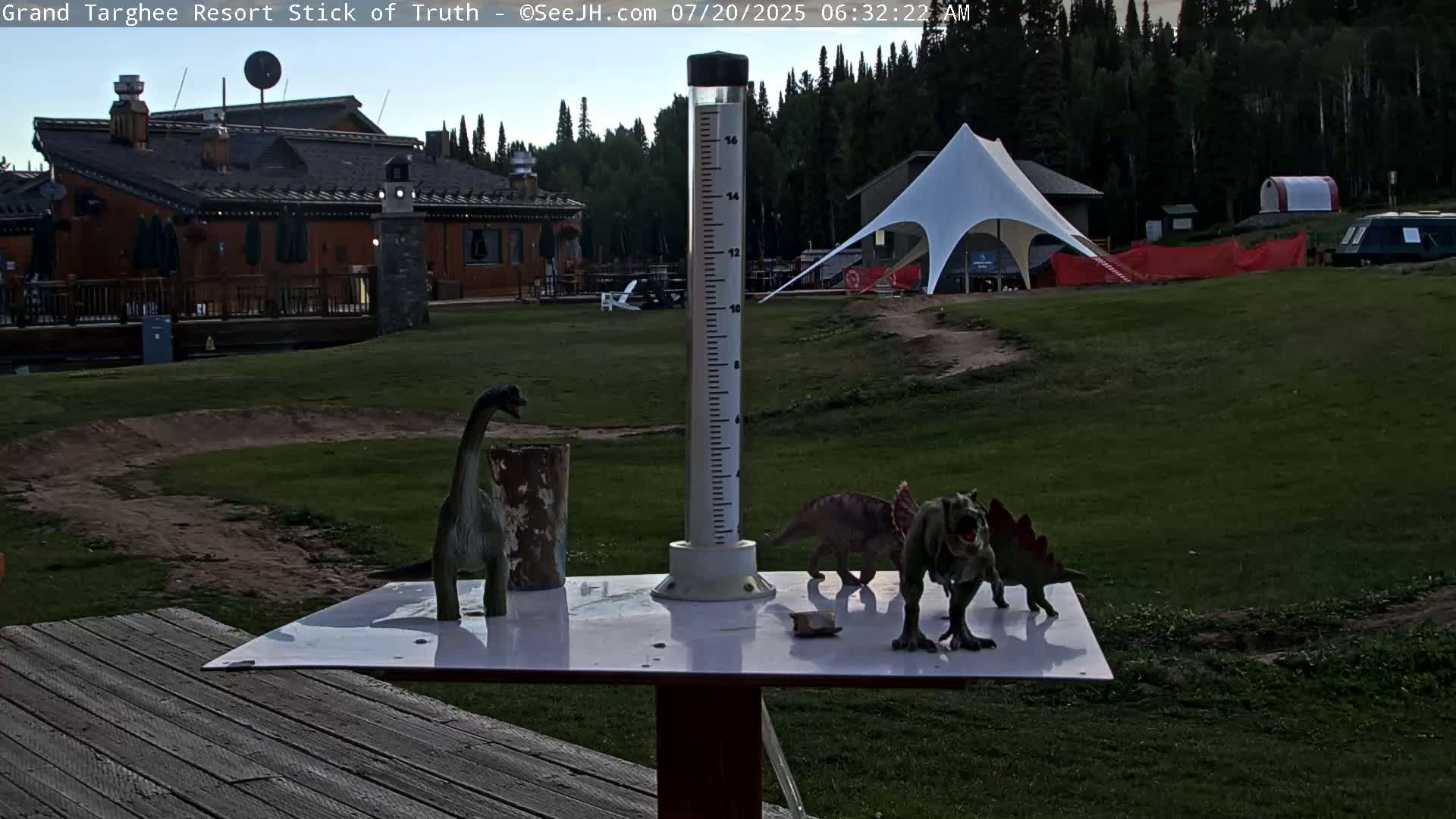 Teton, Grand Targhee Ski Resort Stick of Truth Live Cam - Alta, Teton, Wyoming, USA