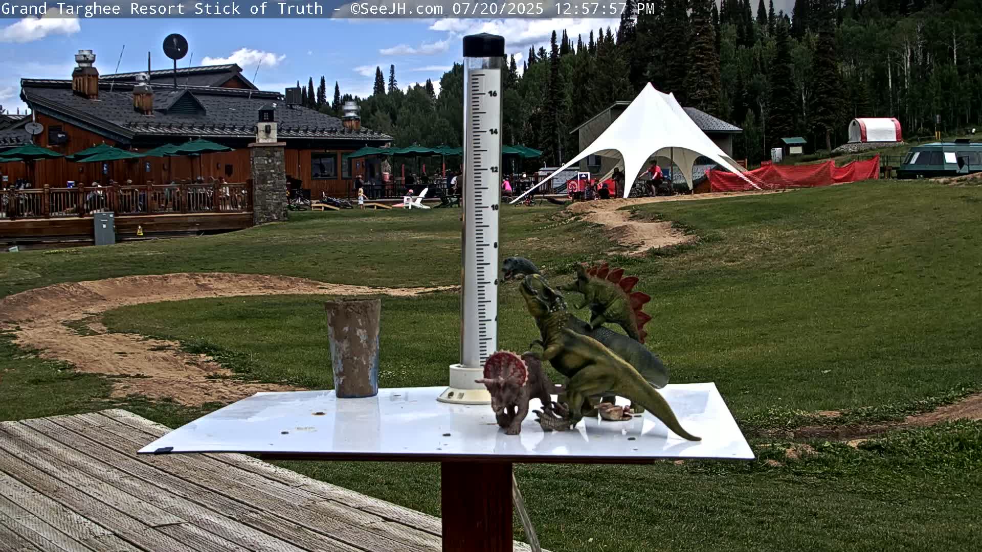 Teton, Grand Targhee Ski Resort Stick of Truth Live Cam - Alta, Teton, Wyoming, USA