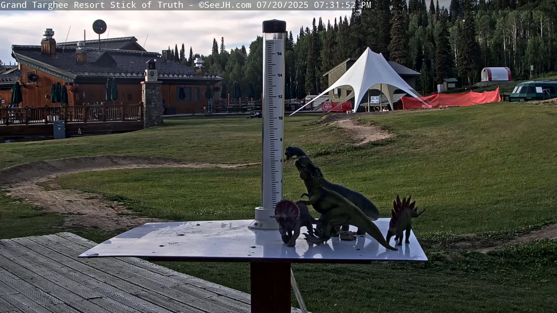 Teton, Grand Targhee Ski Resort Stick of Truth Live Cam - Alta, Teton, Wyoming, USA