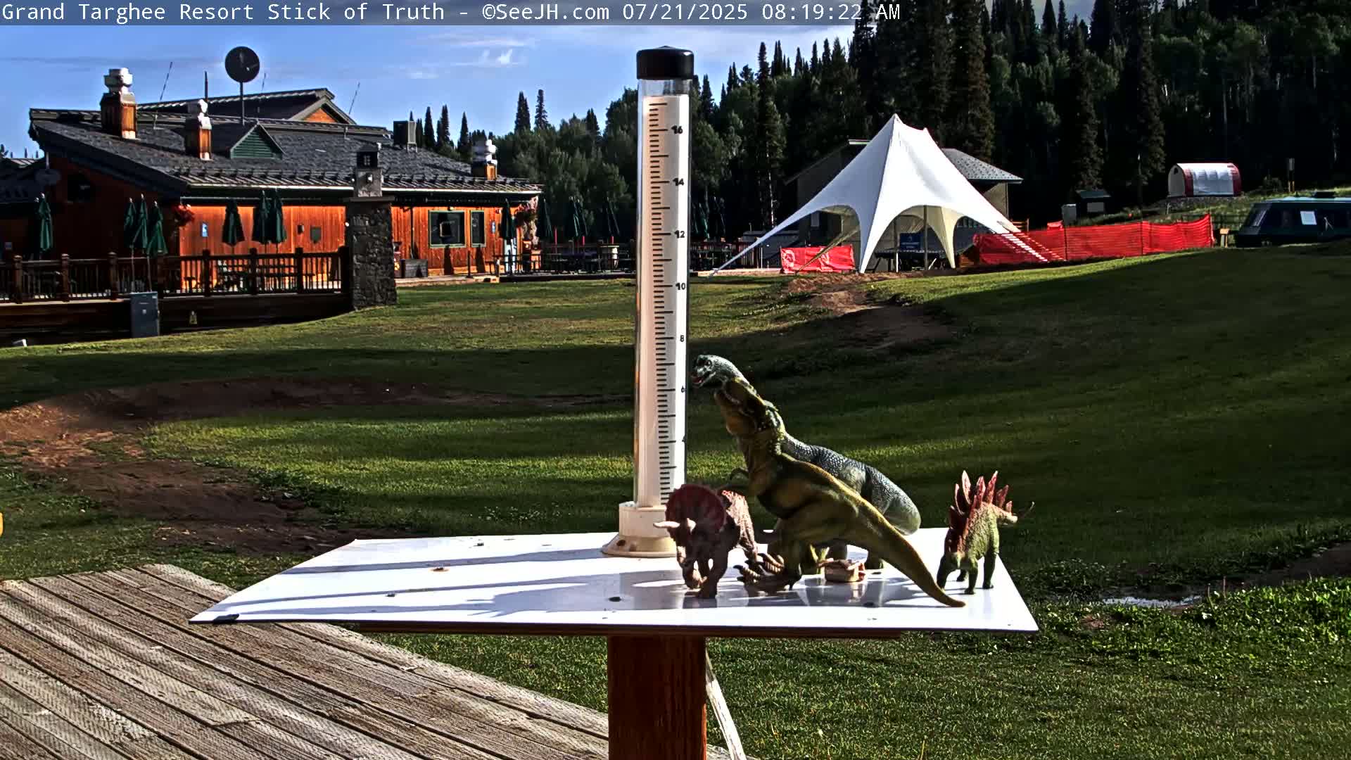 Teton, Grand Targhee Ski Resort Stick of Truth Live Cam - Alta, Teton, Wyoming, USA