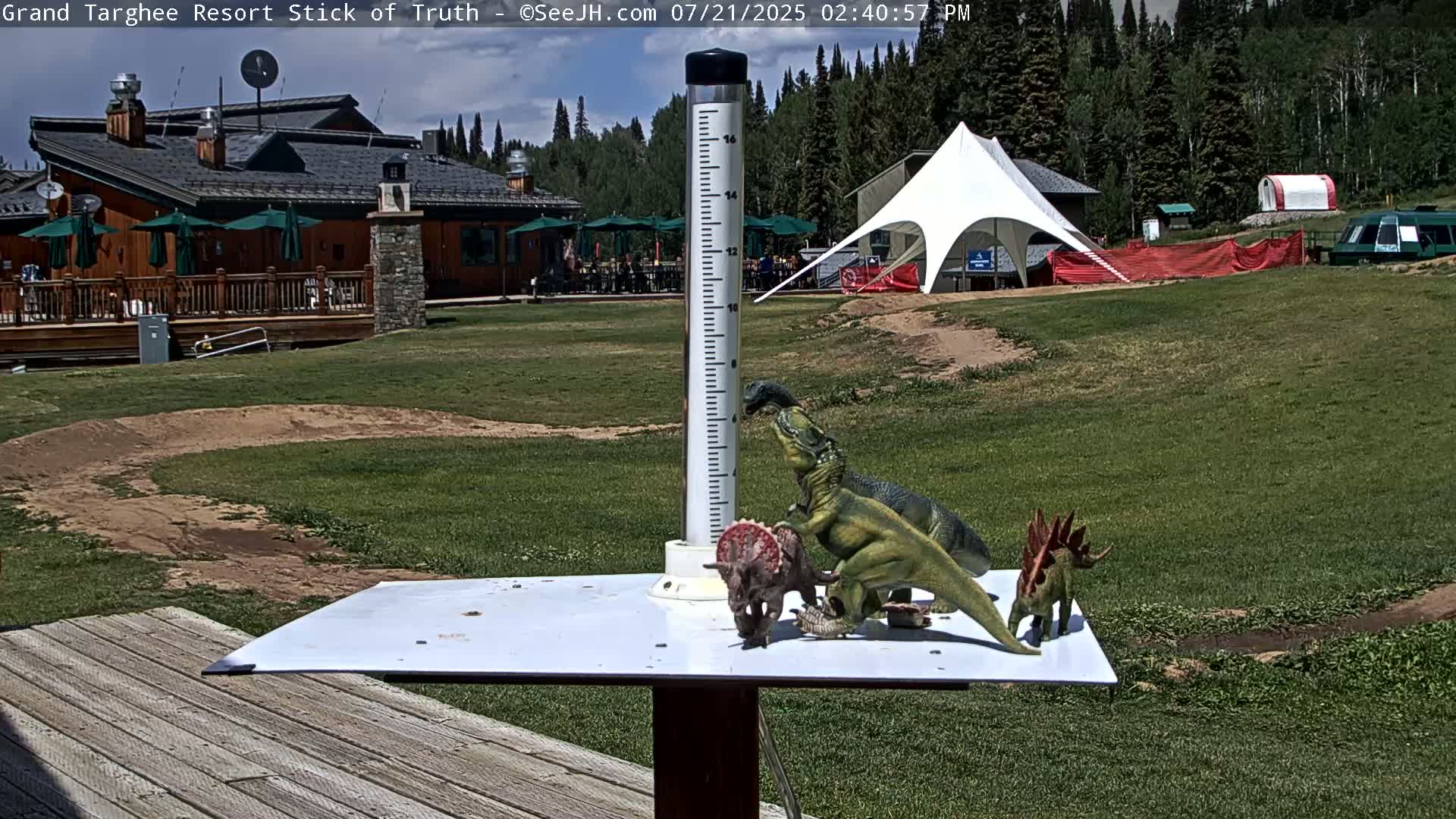 Teton, Grand Targhee Ski Resort Stick of Truth Live Cam - Alta, Teton, Wyoming, USA