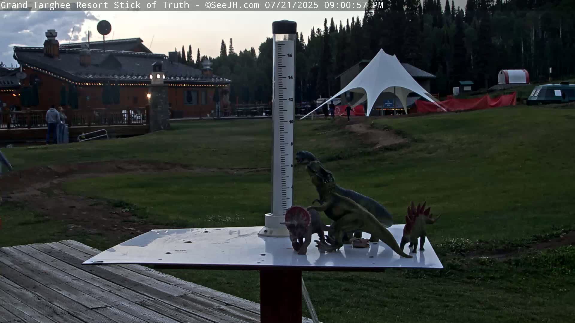 Teton, Grand Targhee Ski Resort Stick of Truth Live Cam - Alta, Teton, Wyoming, USA