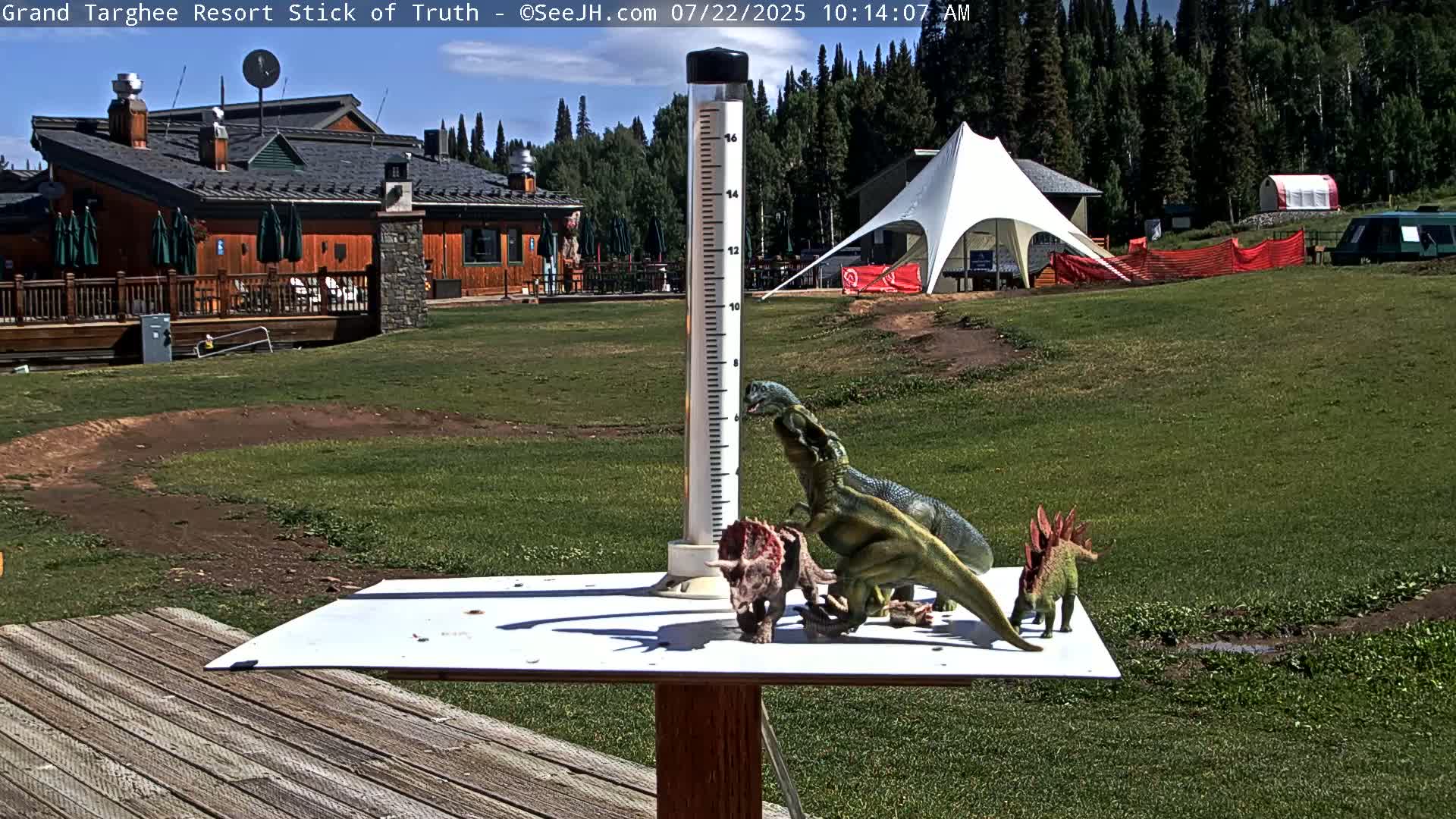 Teton, Grand Targhee Ski Resort Stick of Truth Live Cam - Alta, Teton, Wyoming, USA