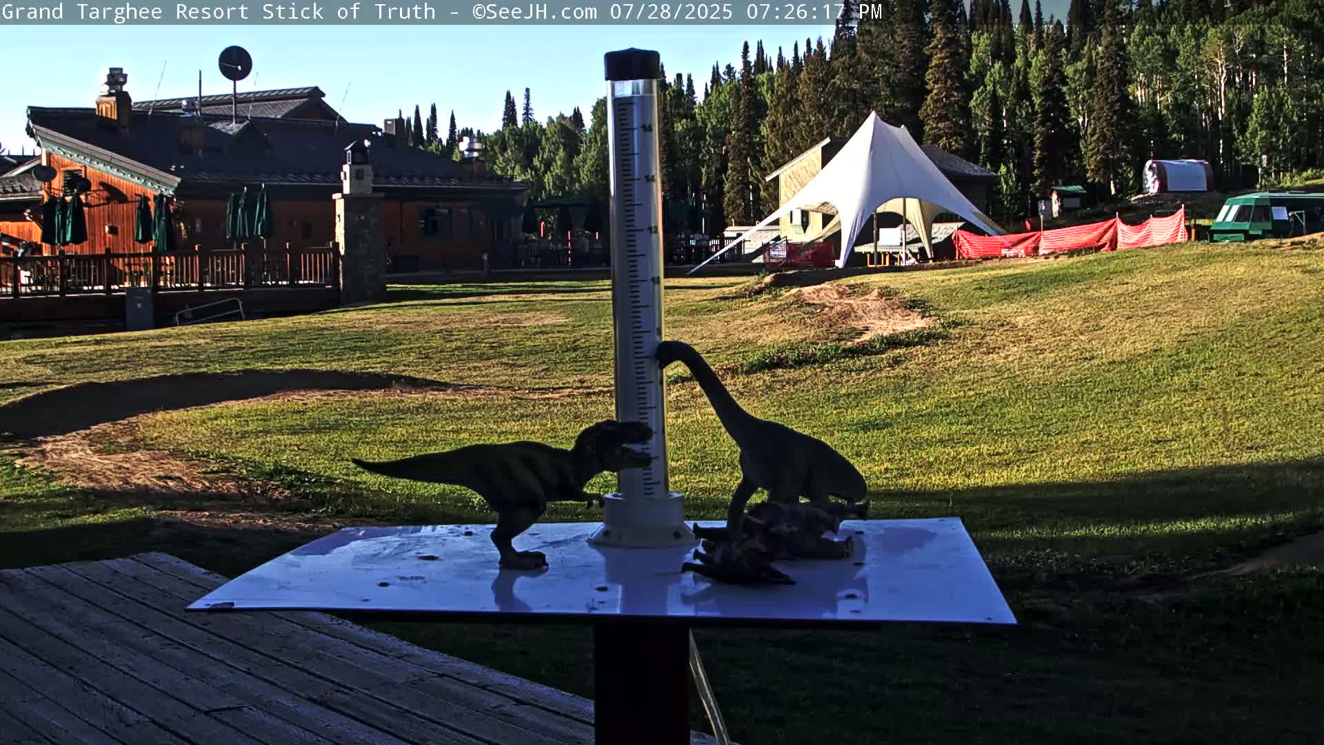 Teton, Grand Targhee Ski Resort Stick of Truth Live Cam - Alta, Teton, Wyoming, USA