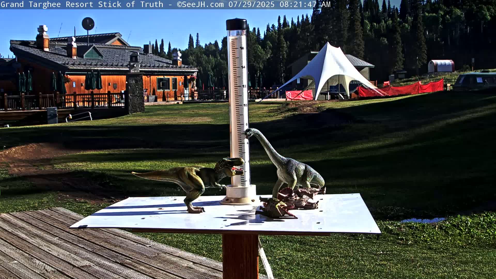 Teton, Grand Targhee Ski Resort Stick of Truth Live Cam - Alta, Teton, Wyoming, USA