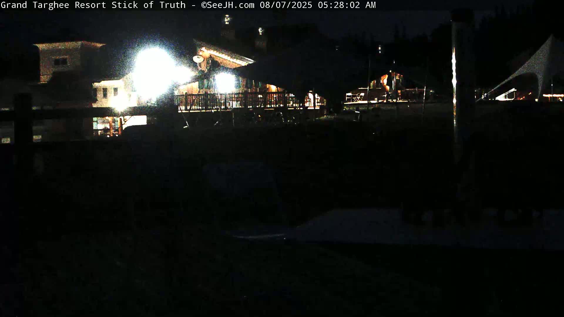 Teton, Grand Targhee Ski Resort Stick of Truth Live Cam - Alta, Teton, Wyoming, USA