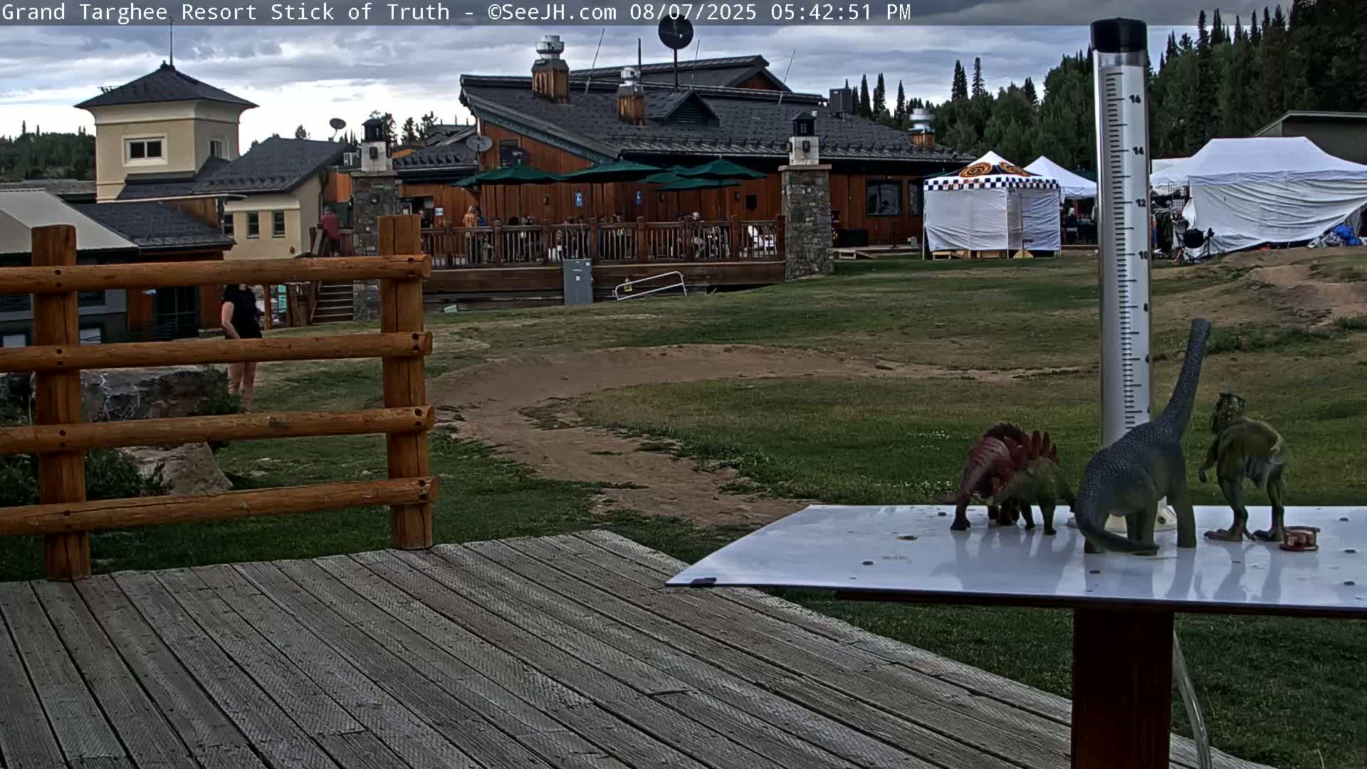 Teton, Grand Targhee Ski Resort Stick of Truth Live Cam - Alta, Teton, Wyoming, USA