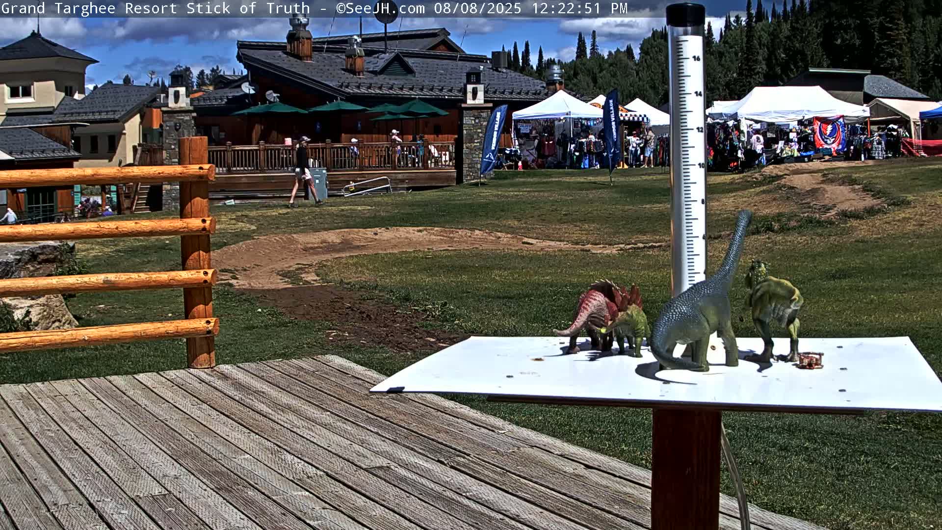 Teton, Grand Targhee Ski Resort Stick of Truth Live Cam - Alta, Teton, Wyoming, USA