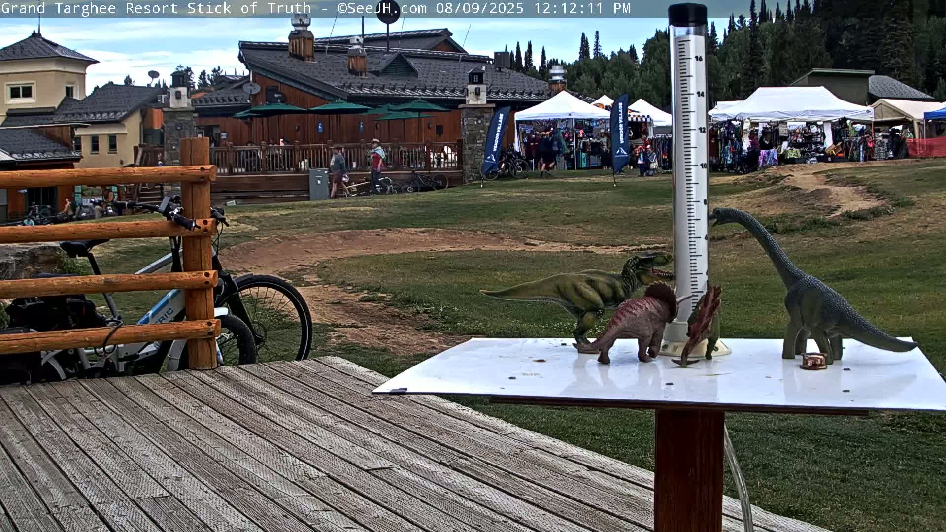 Teton, Grand Targhee Ski Resort Stick of Truth Live Cam - Alta, Teton, Wyoming, USA