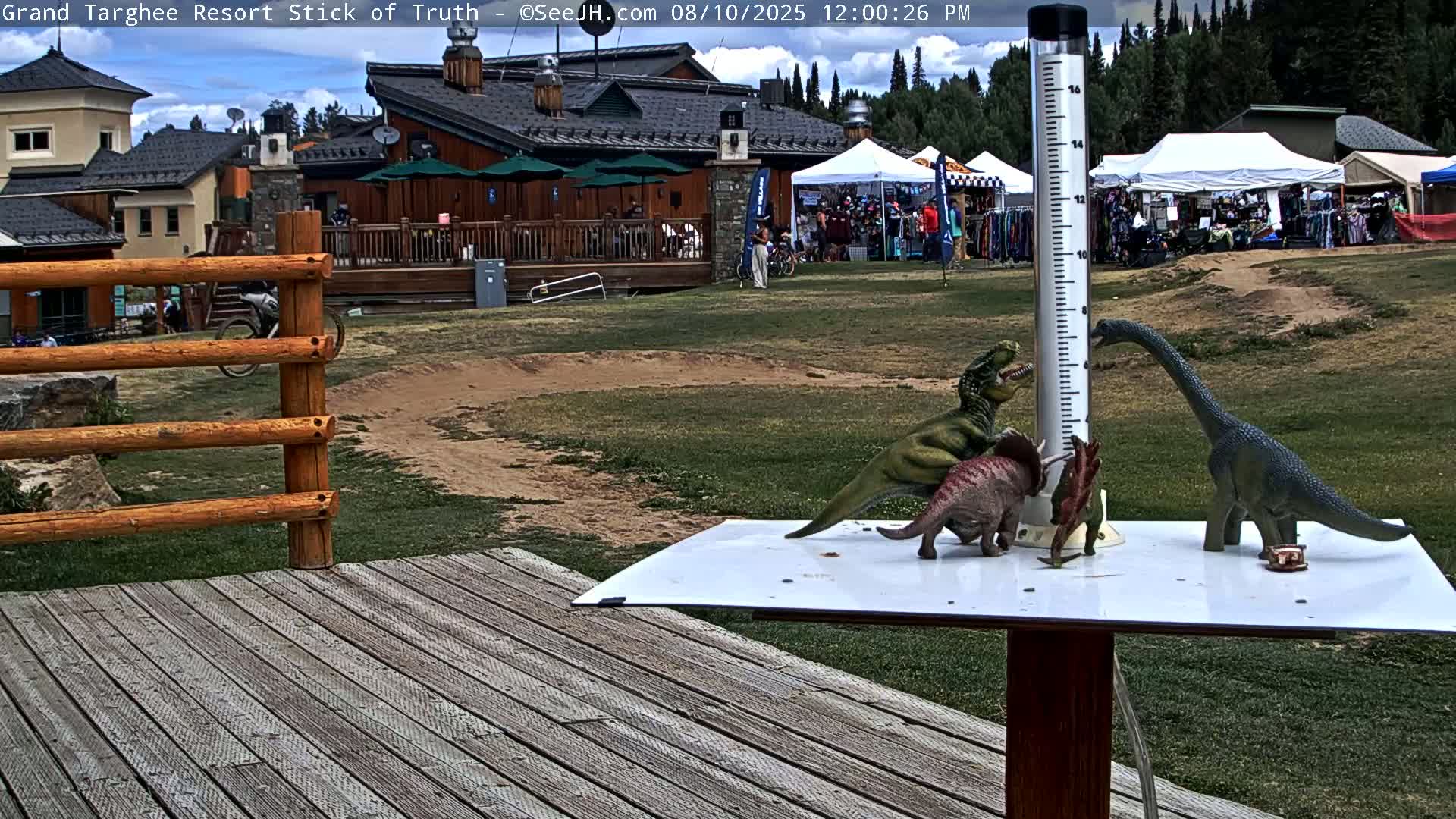 Teton, Grand Targhee Ski Resort Stick of Truth Live Cam - Alta, Teton, Wyoming, USA