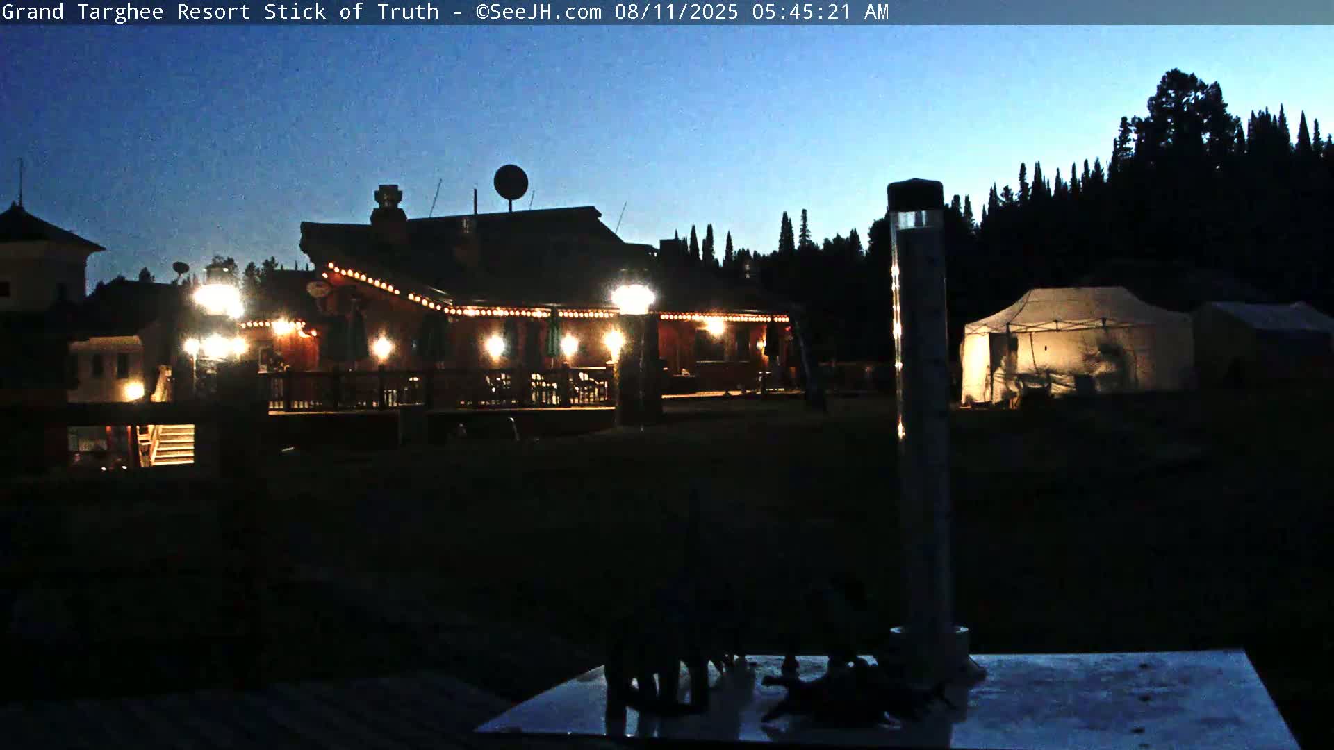 Teton, Grand Targhee Ski Resort Stick of Truth Live Cam - Alta, Teton, Wyoming, USA