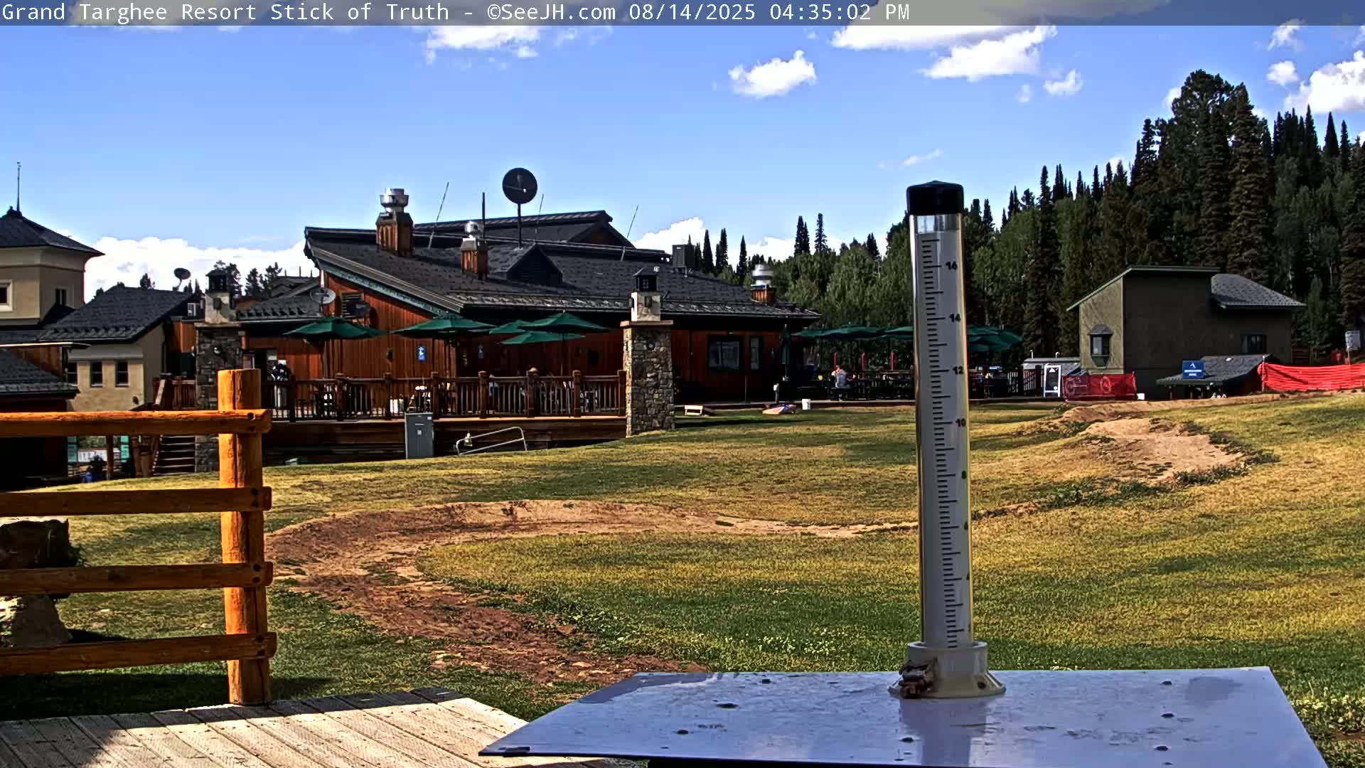Teton, Grand Targhee Ski Resort Stick of Truth Live Cam - Alta, Teton, Wyoming, USA