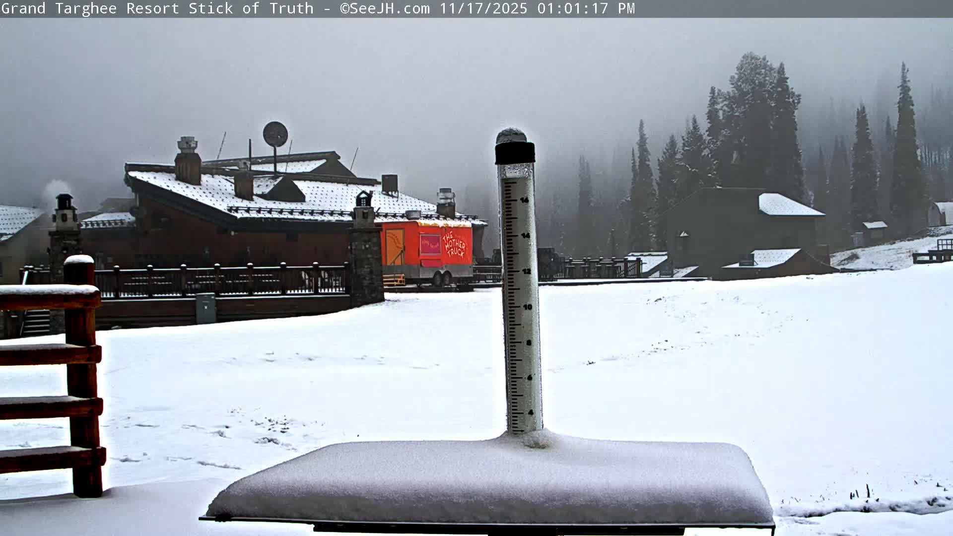 Teton, Grand Targhee Ski Resort Stick of Truth Live Cam - Alta, Teton, Wyoming, USA