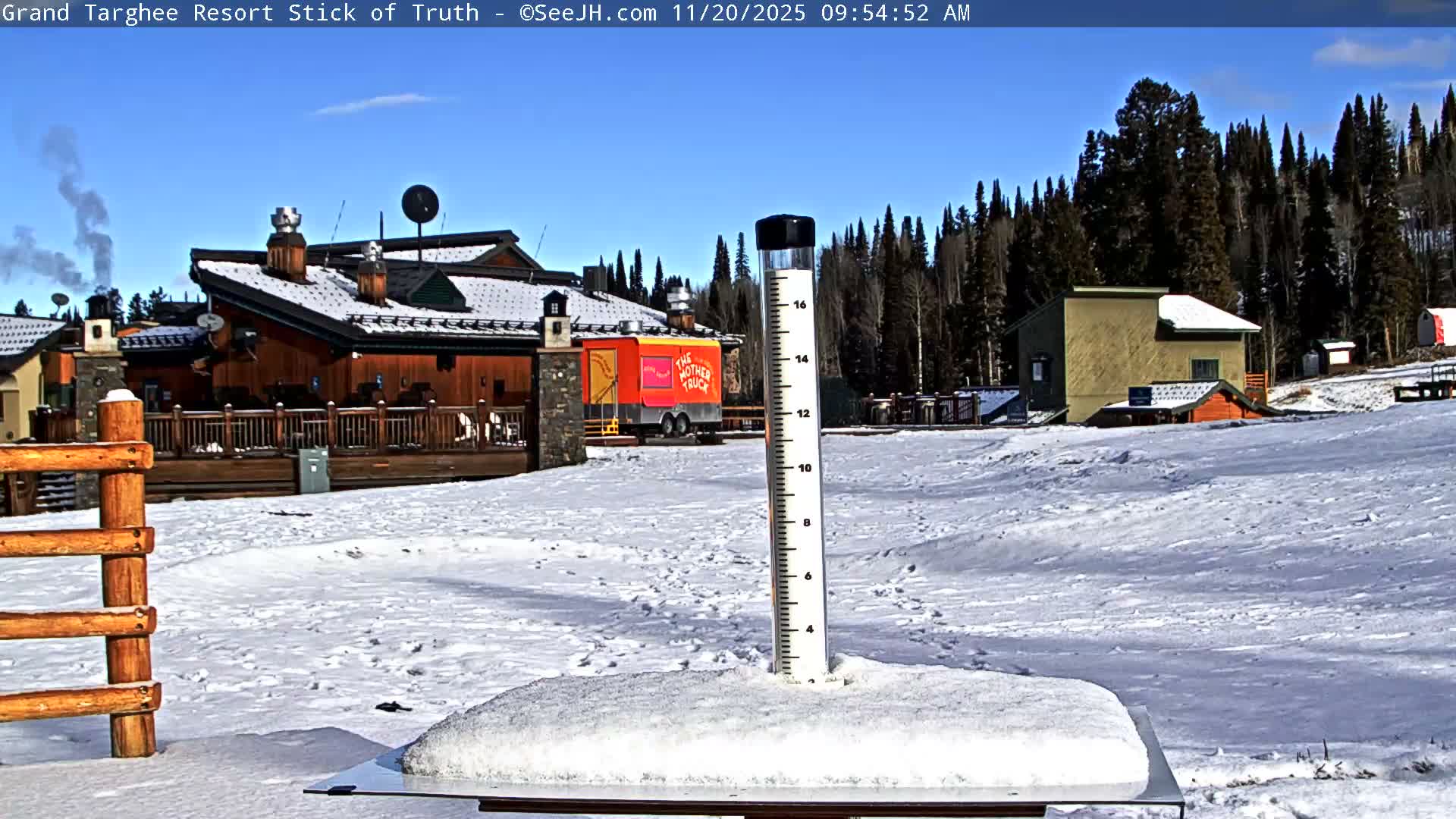 Teton, Grand Targhee Ski Resort Stick of Truth Live Cam - Alta, Teton, Wyoming, USA