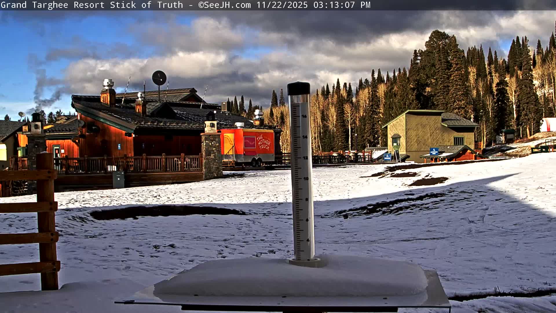 Teton, Grand Targhee Ski Resort Stick of Truth Live Cam - Alta, Teton, Wyoming, USA
