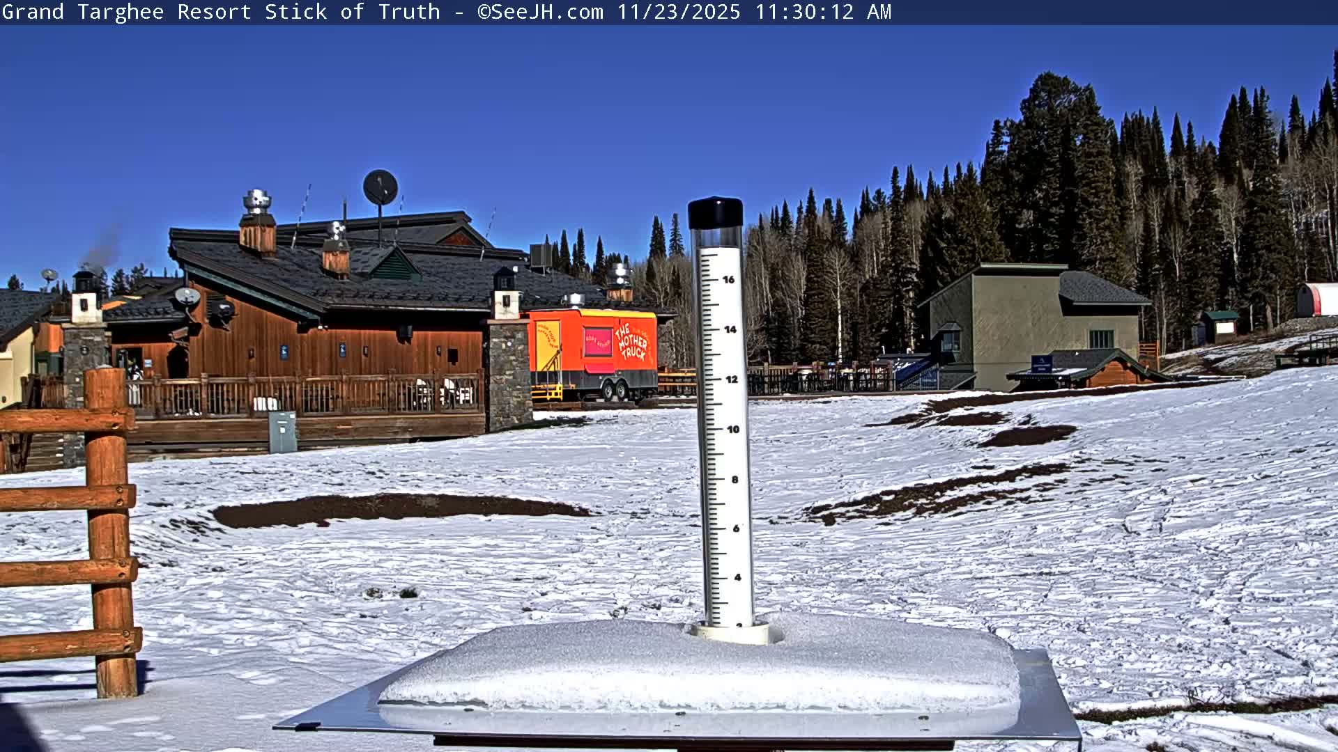 Teton, Grand Targhee Ski Resort Stick of Truth Live Cam - Alta, Teton, Wyoming, USA