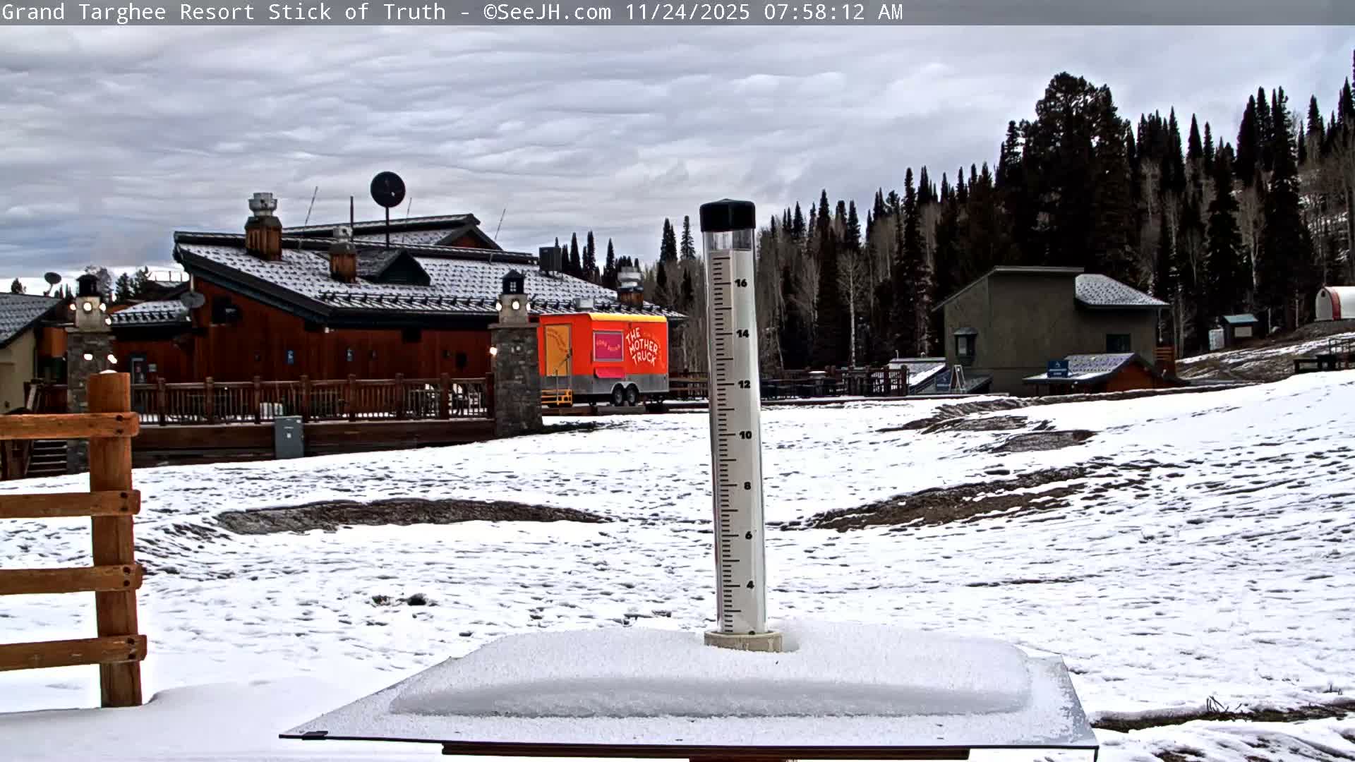 Teton, Grand Targhee Ski Resort Stick of Truth Live Cam - Alta, Teton, Wyoming, USA