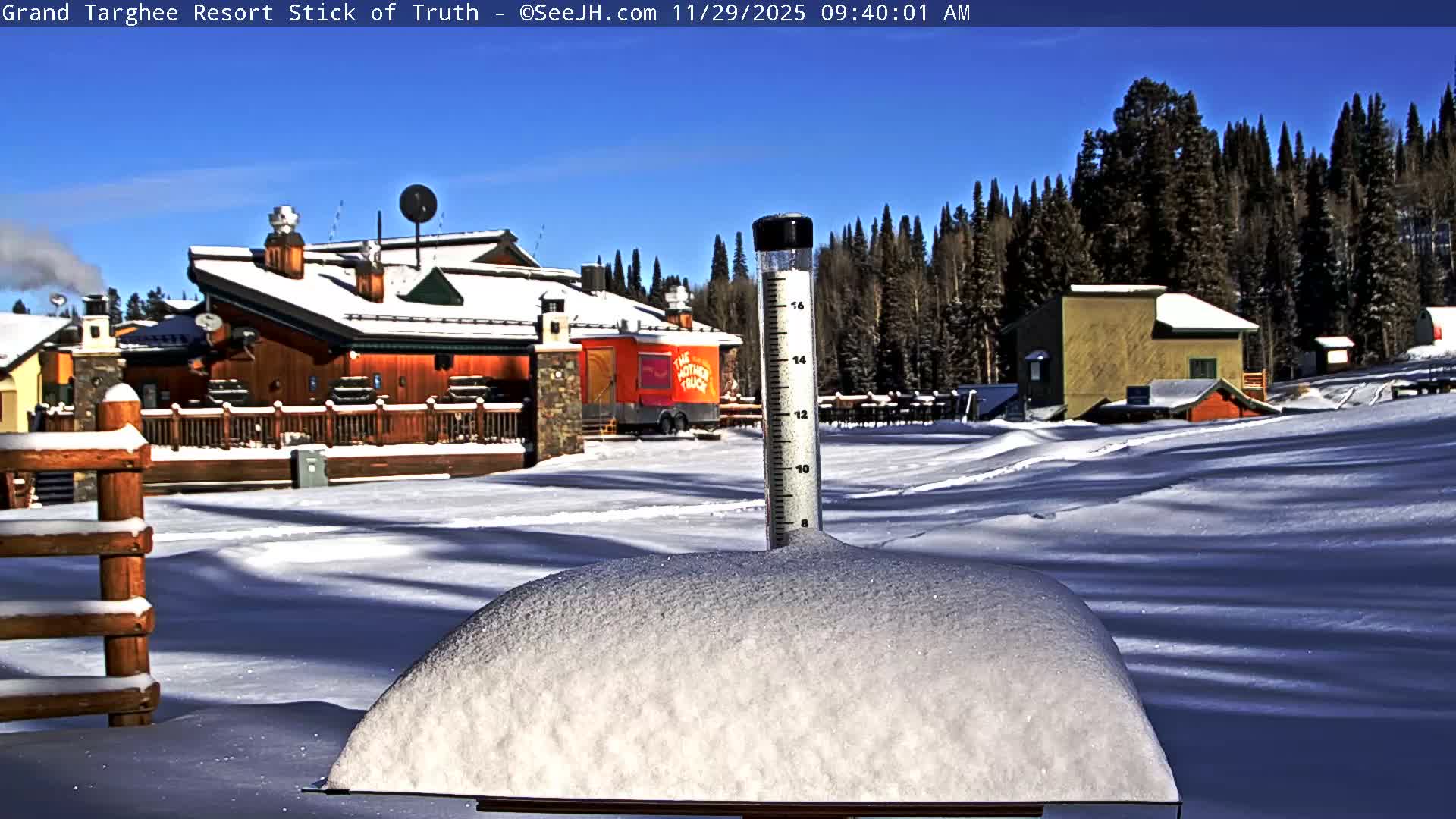 Teton, Grand Targhee Ski Resort Stick of Truth Live Cam - Alta, Teton, Wyoming, USA