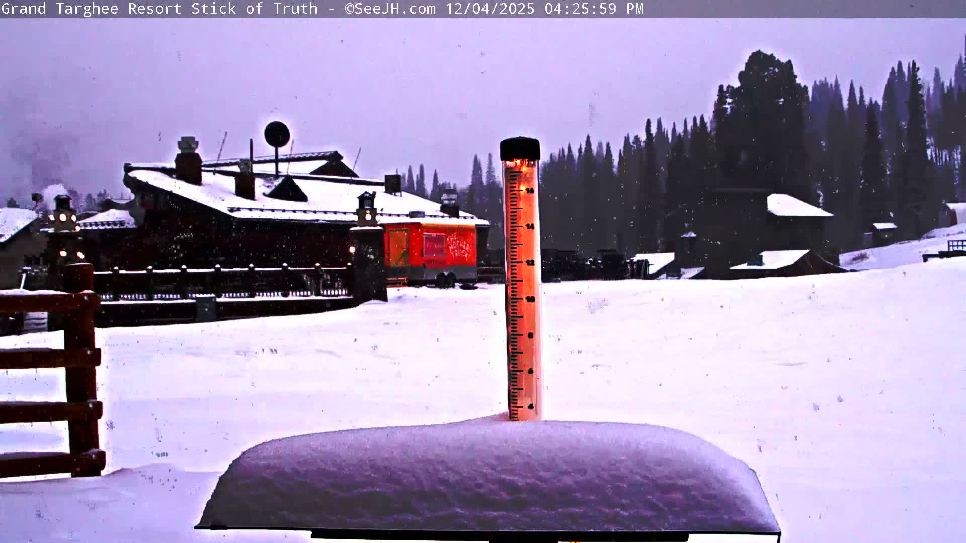 Teton, Grand Targhee Ski Resort Stick of Truth Live Cam - Alta, Teton, Wyoming, USA