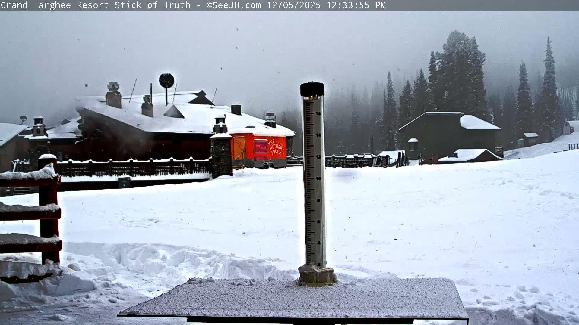 Teton, Grand Targhee Ski Resort Stick of Truth Live Cam - Alta, Teton, Wyoming, USA