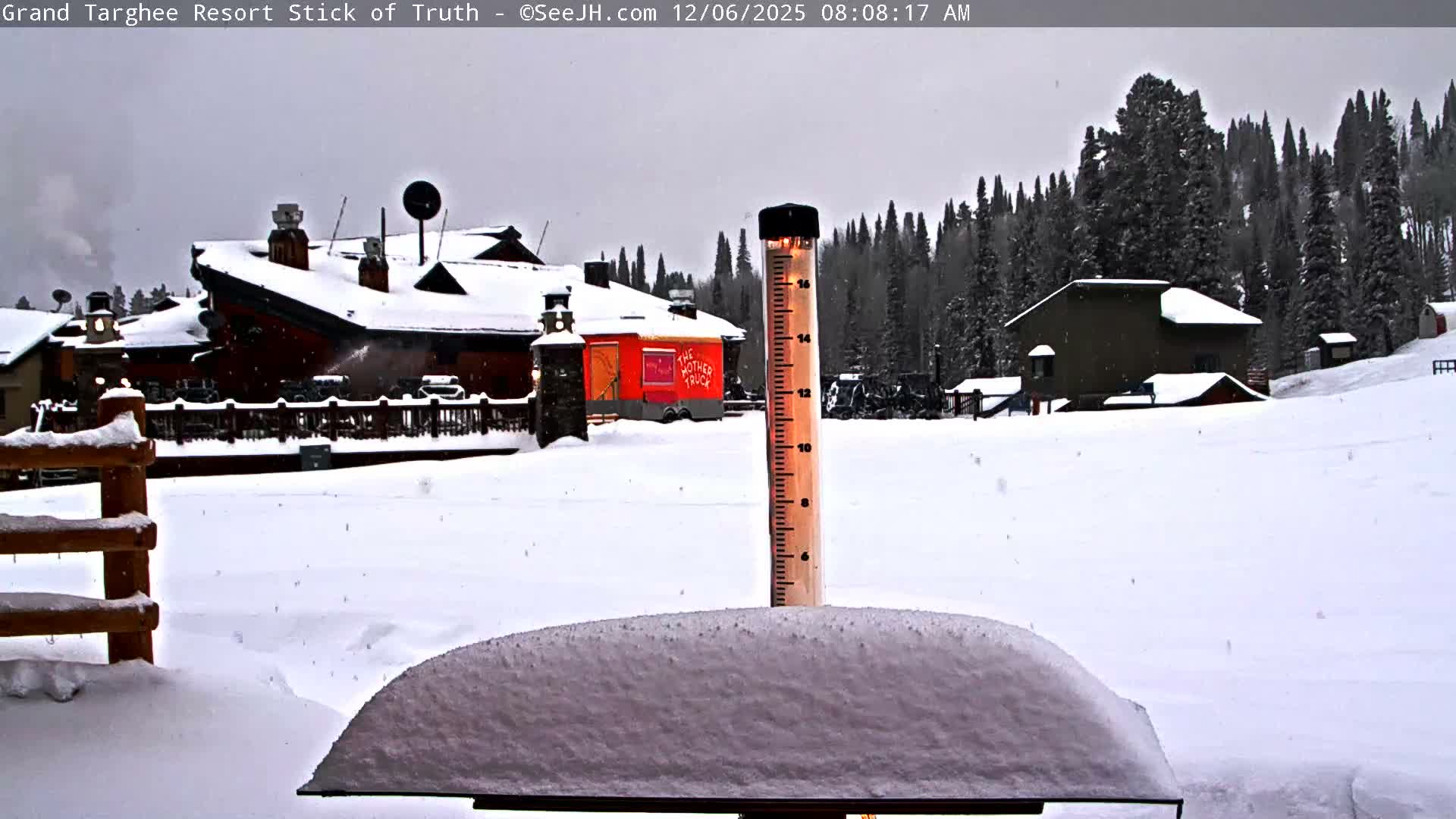 Teton, Grand Targhee Ski Resort Stick of Truth Live Cam - Alta, Teton, Wyoming, USA