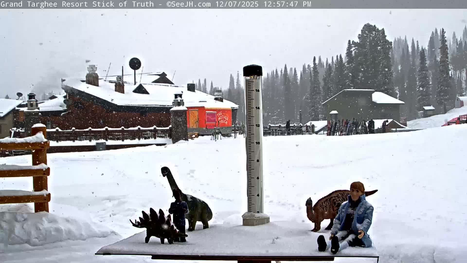 Teton, Grand Targhee Ski Resort Stick of Truth Live Cam - Alta, Teton, Wyoming, USA