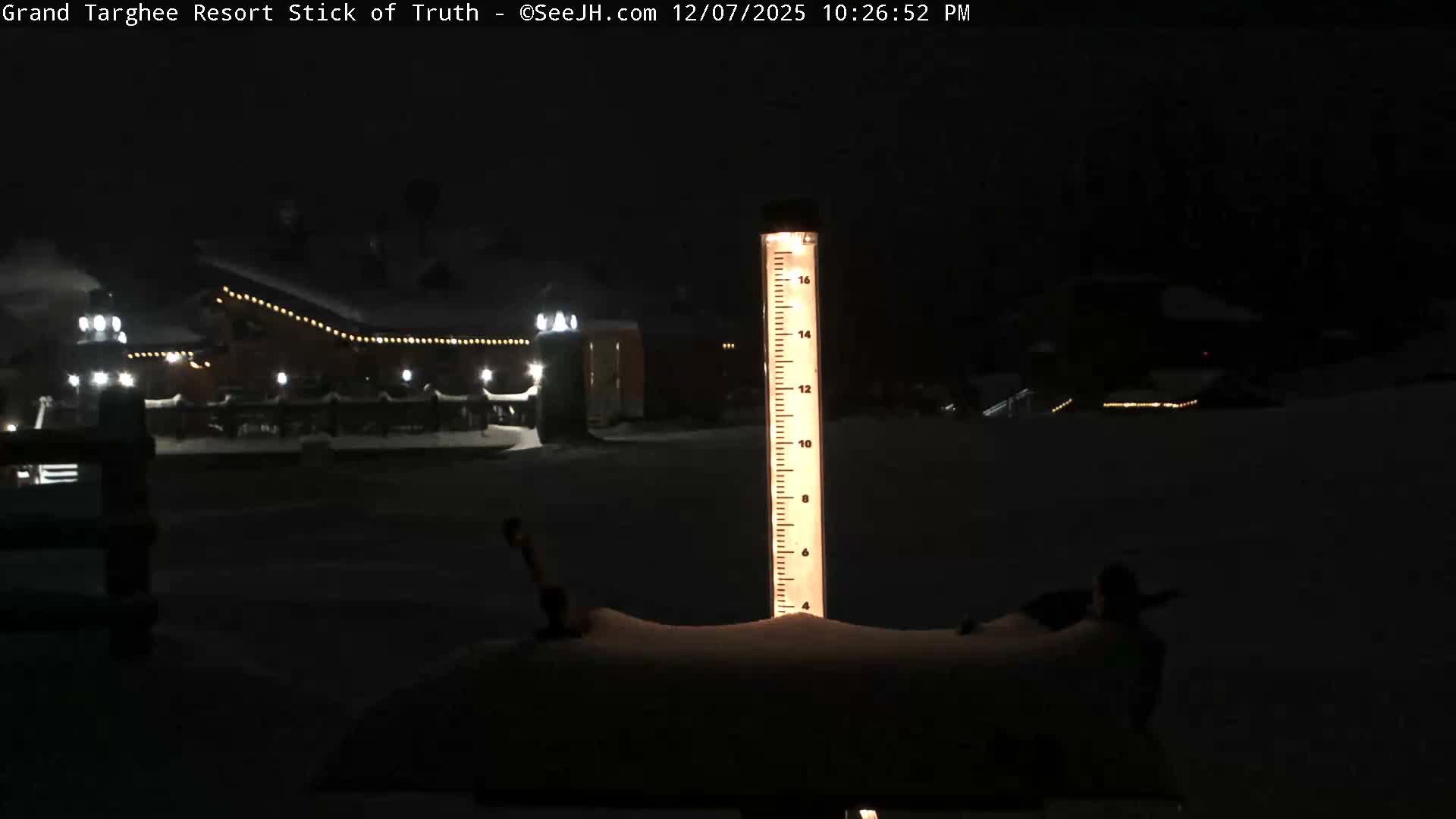 Teton, Grand Targhee Ski Resort Stick of Truth Live Cam - Alta, Teton, Wyoming, USA