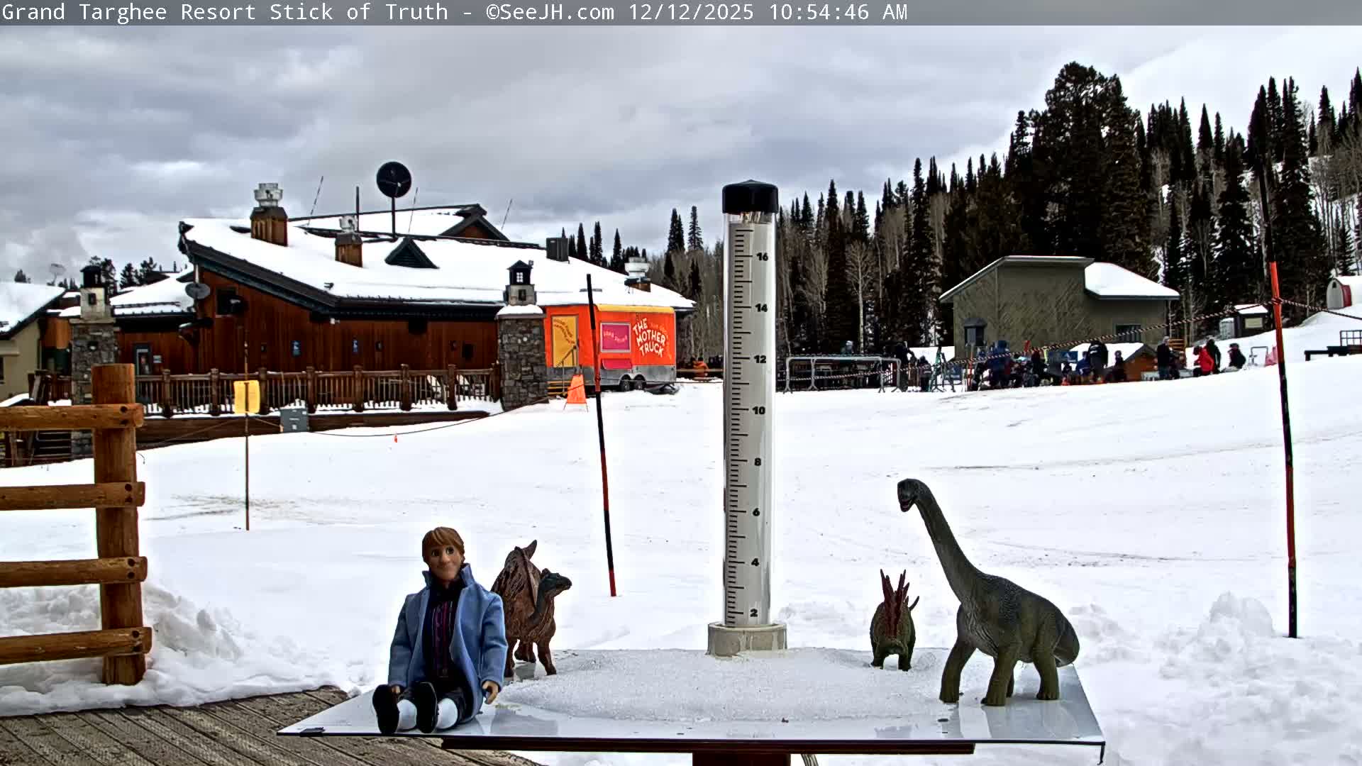Teton, Grand Targhee Ski Resort Stick of Truth Live Cam - Alta, Teton, Wyoming, USA