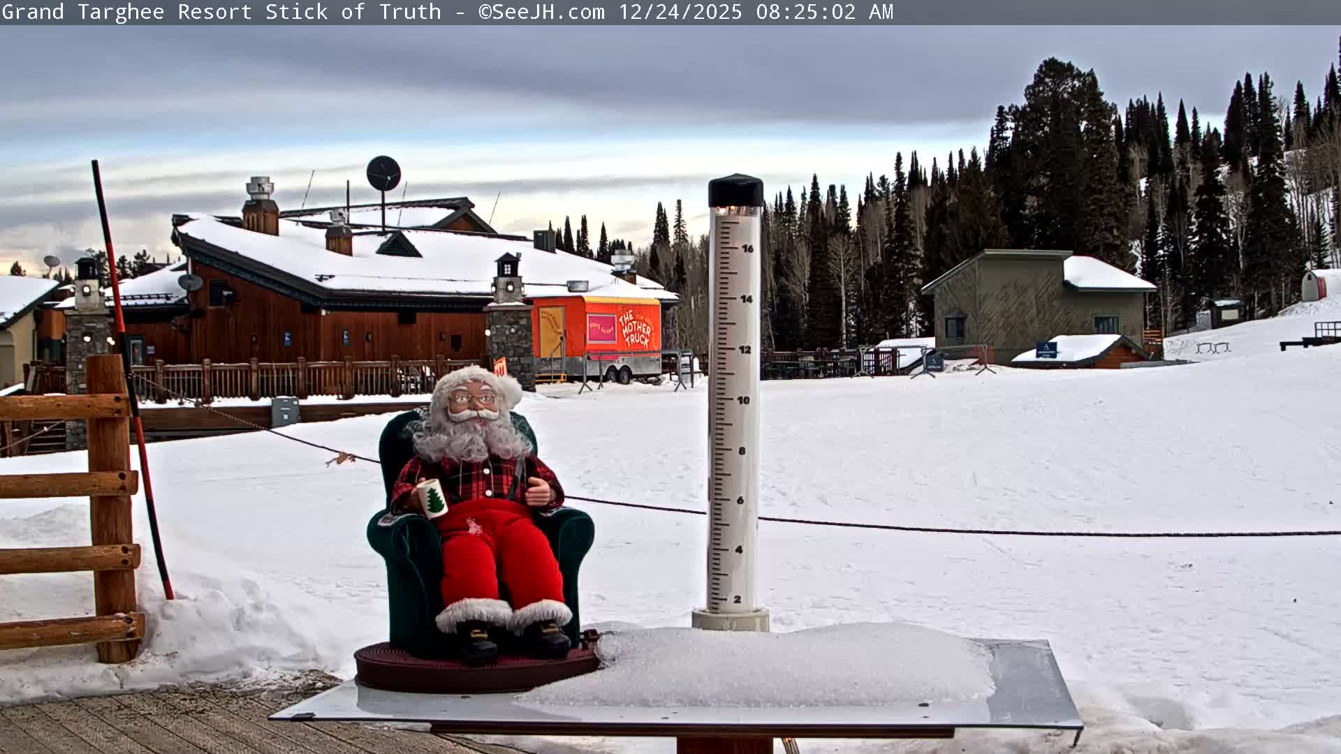 Teton, Grand Targhee Ski Resort Stick of Truth Live Cam - Alta, Teton, Wyoming, USA