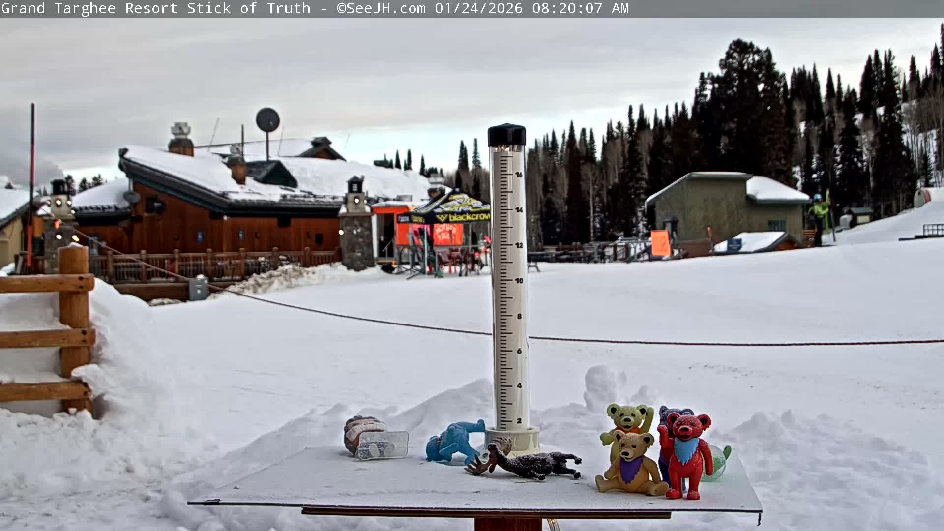 Teton, Grand Targhee Ski Resort Stick of Truth Live Cam - Alta, Teton, Wyoming, USA