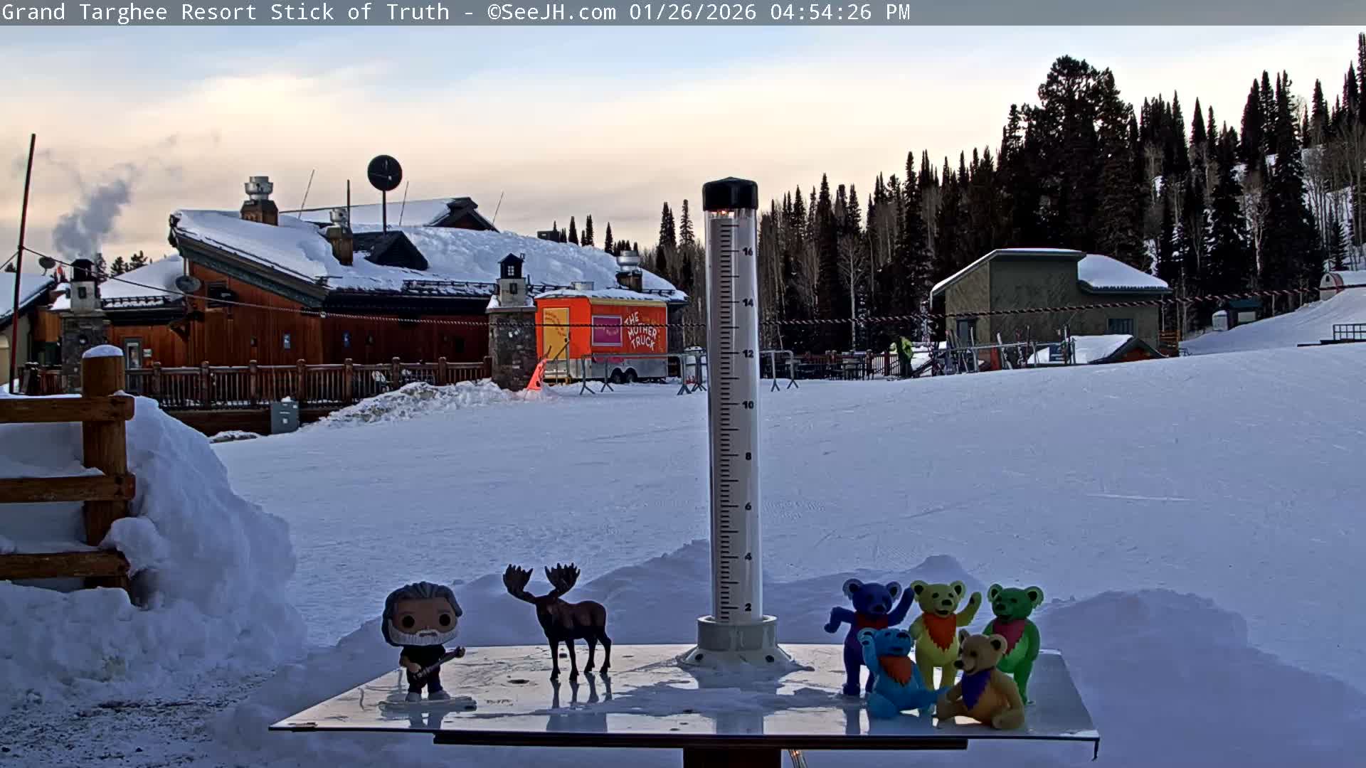 Teton, Grand Targhee Ski Resort Stick of Truth Live Cam - Alta, Teton, Wyoming, USA