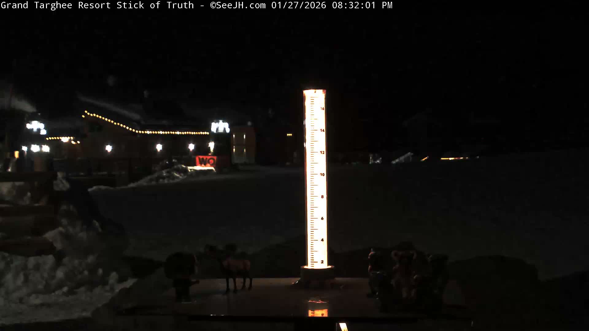 Teton, Grand Targhee Ski Resort Stick of Truth Live Cam - Alta, Teton, Wyoming, USA