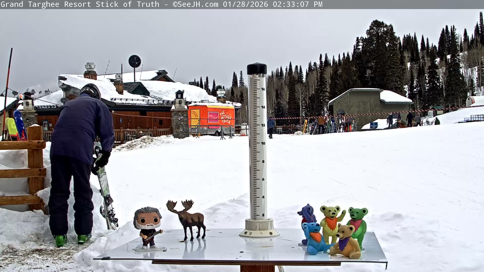 Teton, Grand Targhee Ski Resort Stick of Truth Live Cam - Alta, Teton, Wyoming, USA