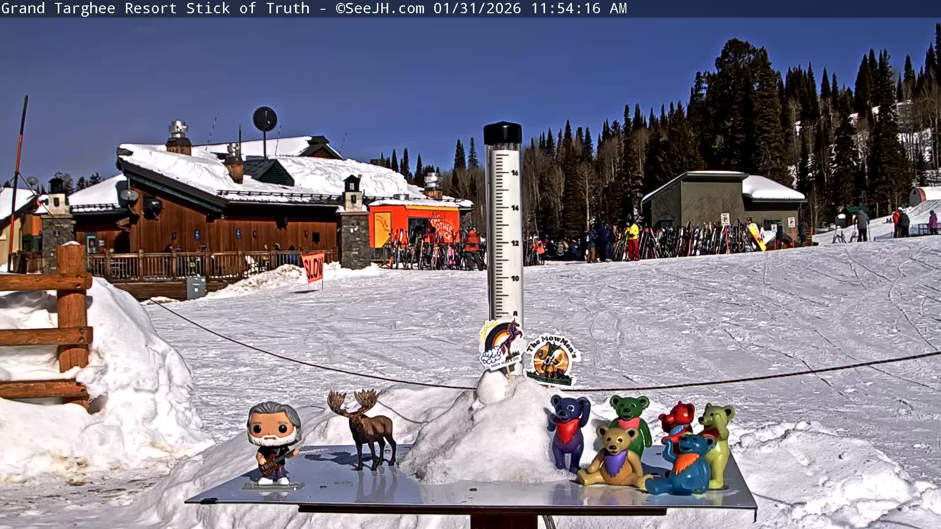 Teton, Grand Targhee Ski Resort Stick of Truth Live Cam - Alta, Teton, Wyoming, USA