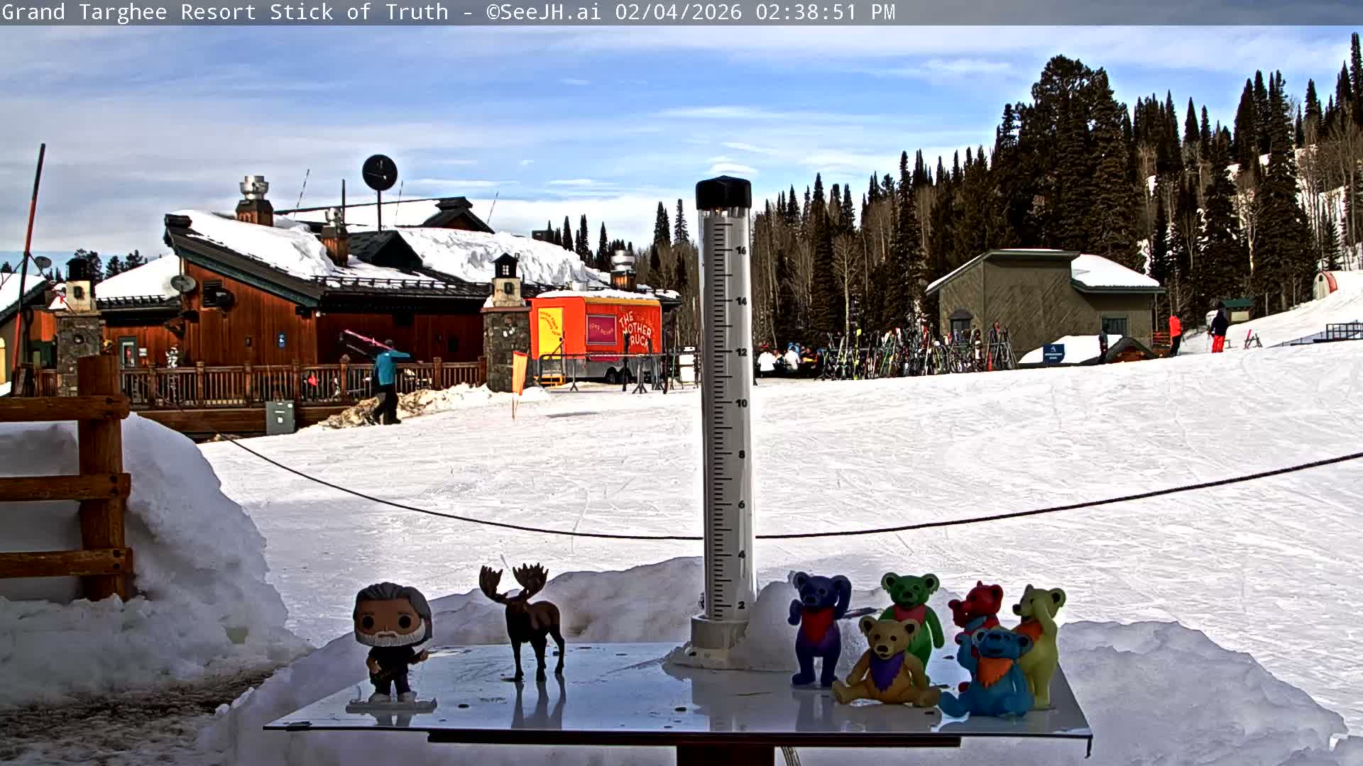 Teton, Grand Targhee Ski Resort Stick of Truth Live Cam - Alta, Teton, Wyoming, USA