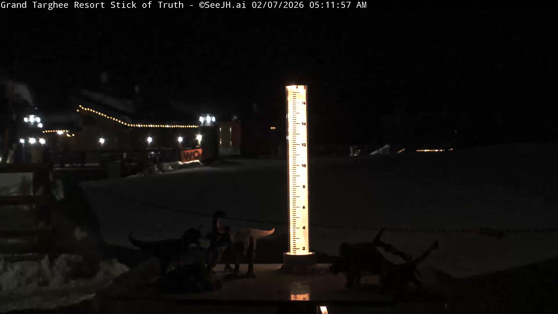 Teton, Grand Targhee Ski Resort Stick of Truth Live Cam - Alta, Teton, Wyoming, USA