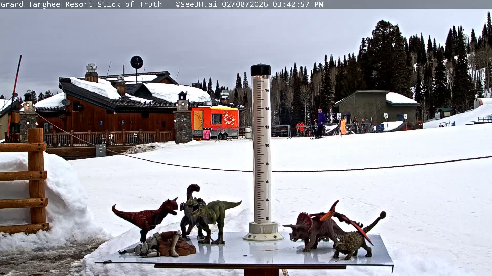 Teton, Grand Targhee Ski Resort Stick of Truth Live Cam - Alta, Teton, Wyoming, USA
