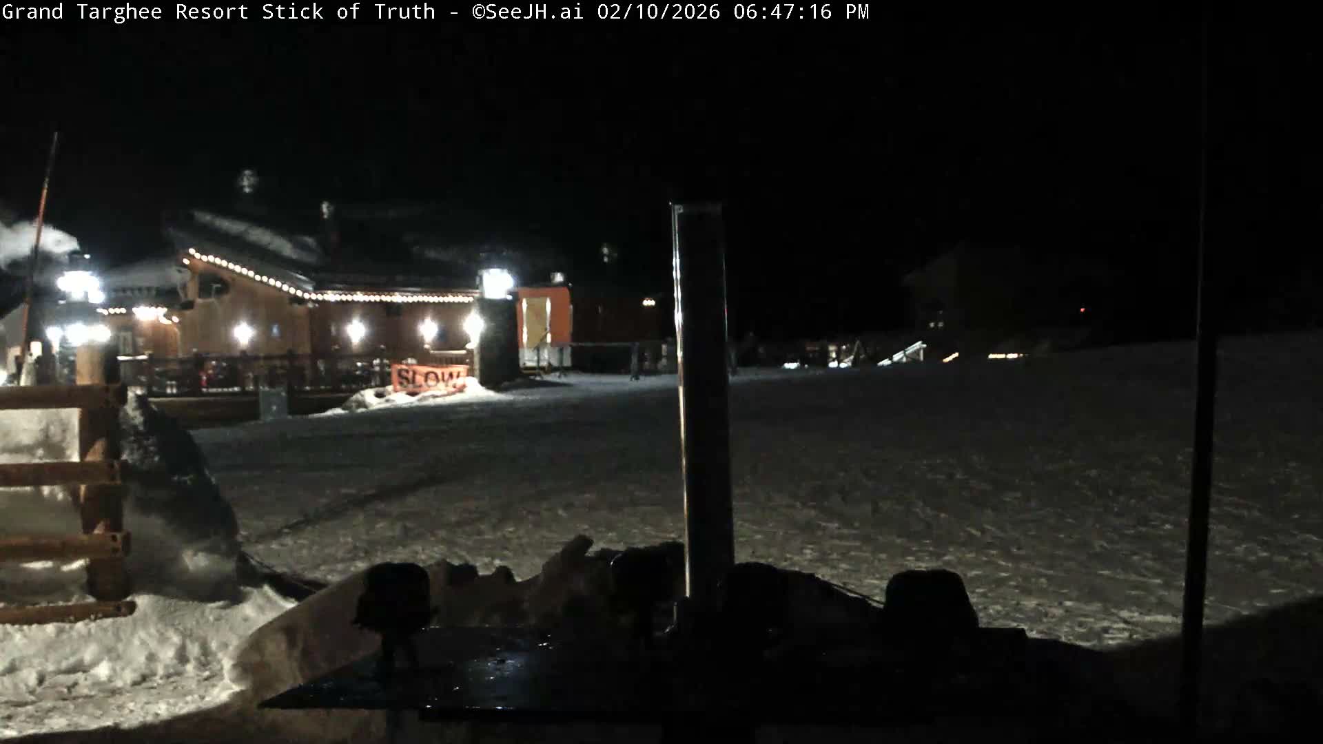 Teton, Grand Targhee Ski Resort Stick of Truth Live Cam - Alta, Teton, Wyoming, USA
