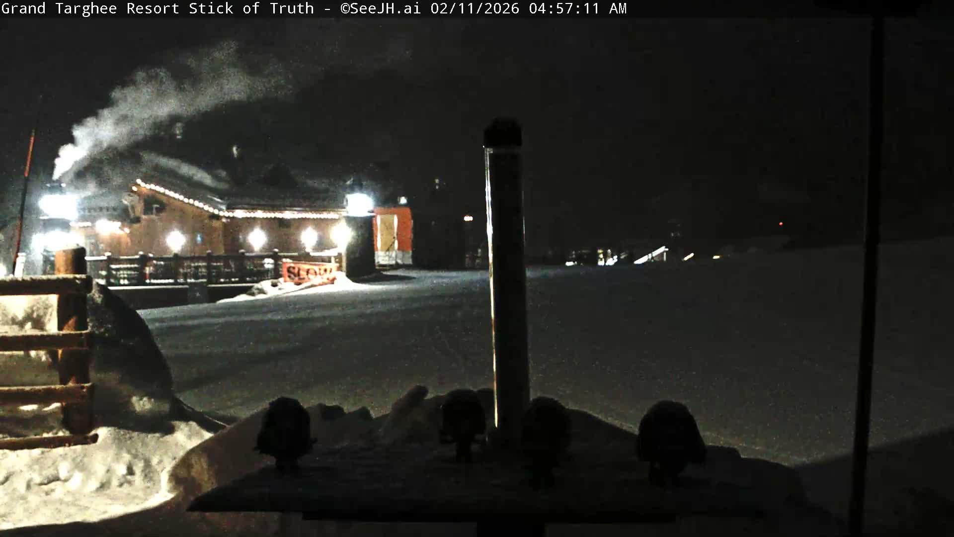 Teton, Grand Targhee Ski Resort Stick of Truth Live Cam - Alta, Teton, Wyoming, USA