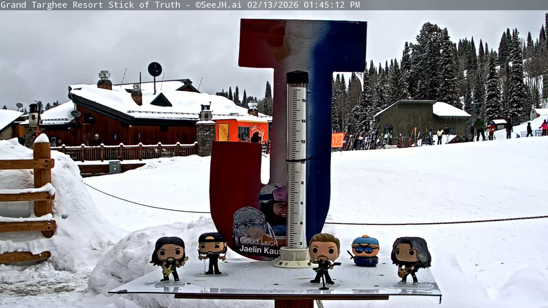 Teton, Grand Targhee Ski Resort Stick of Truth Live Cam - Alta, Teton, Wyoming, USA