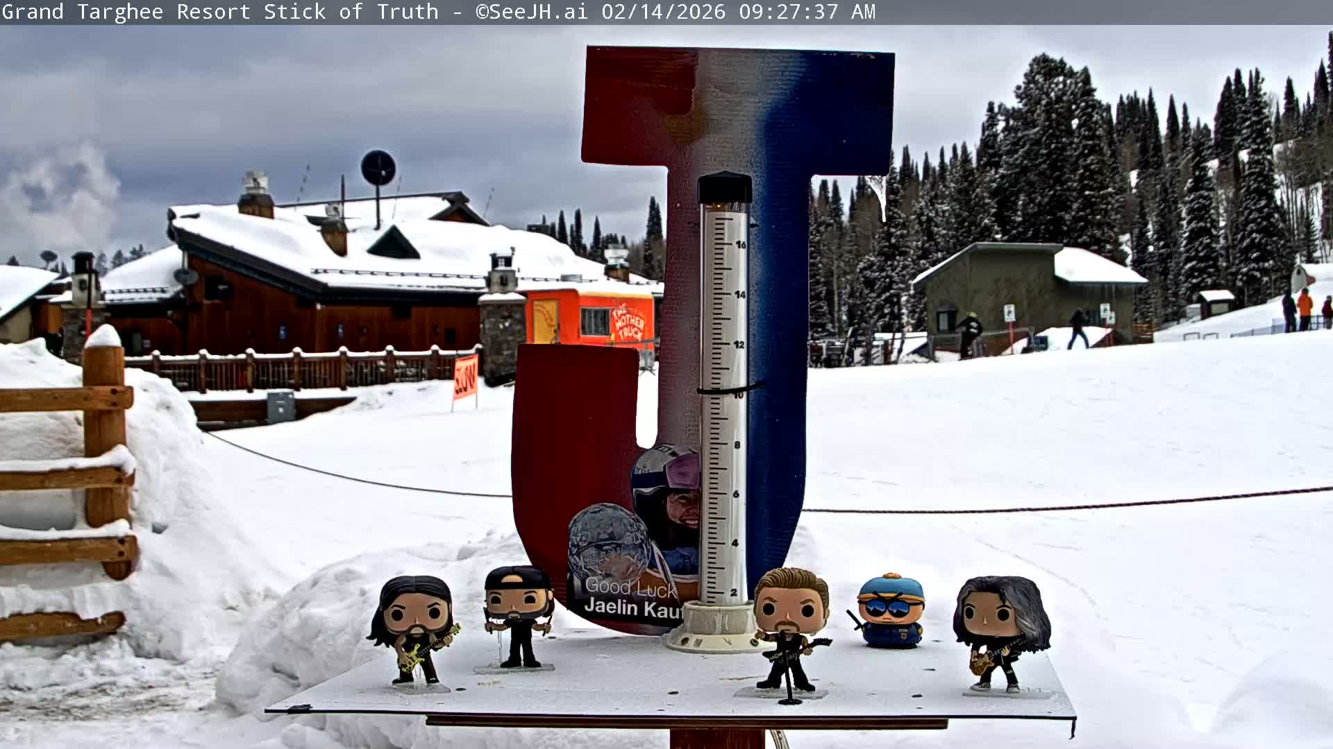 Teton, Grand Targhee Ski Resort Stick of Truth Live Cam - Alta, Teton, Wyoming, USA