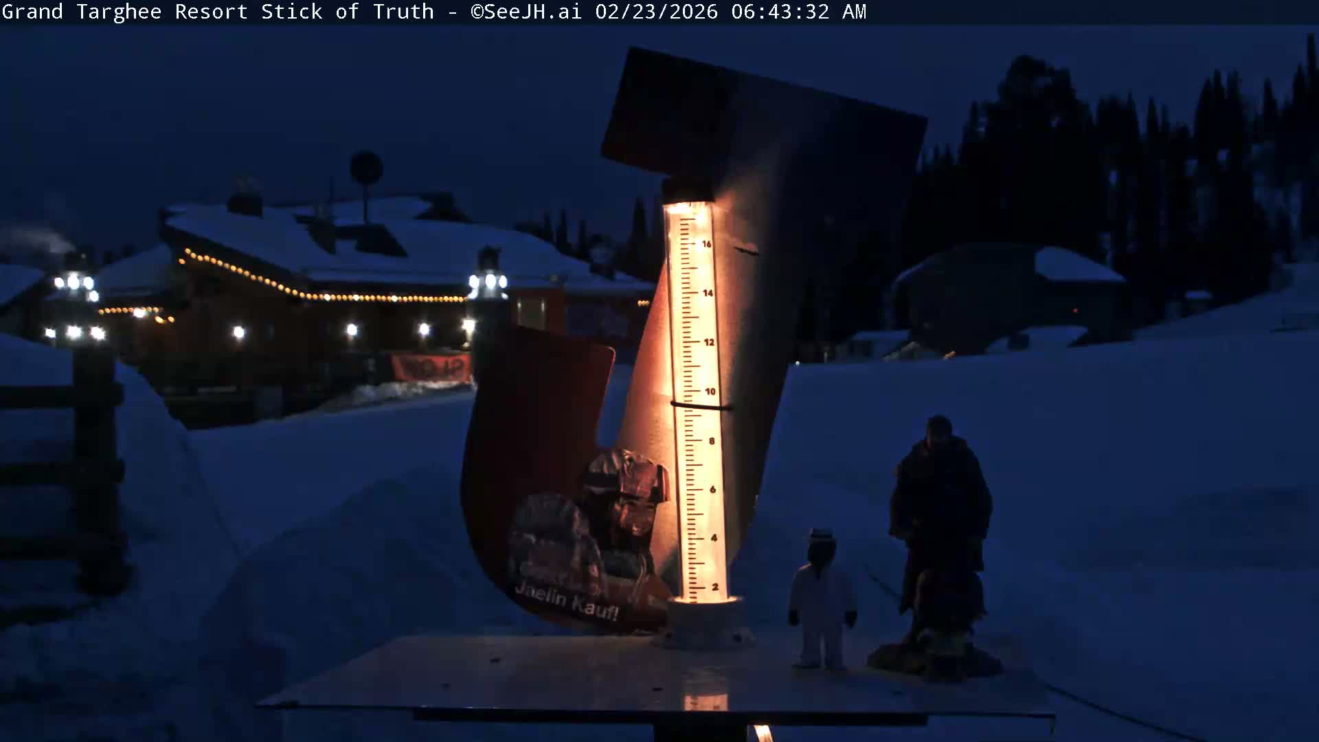 Teton, Grand Targhee Ski Resort Stick of Truth Live Cam - Alta, Teton, Wyoming, USA