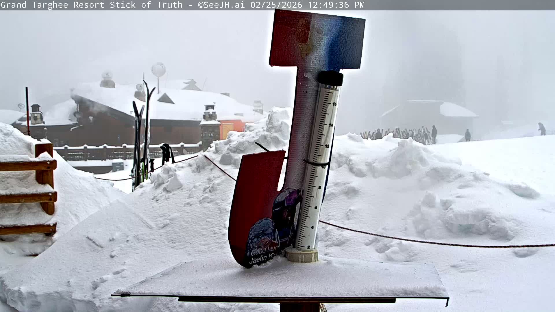 Teton, Grand Targhee Ski Resort Stick of Truth Live Cam - Alta, Teton, Wyoming, USA