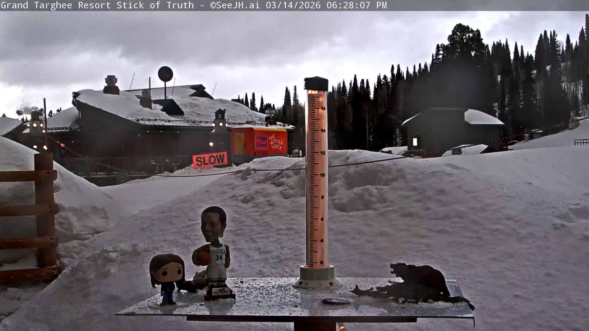 Teton, Grand Targhee Ski Resort Stick of Truth Live Cam - Alta, Teton, Wyoming, USA