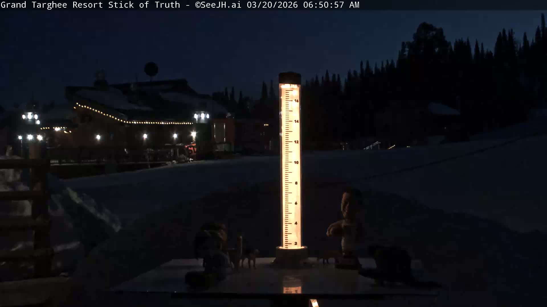Teton, Grand Targhee Ski Resort Stick of Truth Live Cam - Alta, Teton, Wyoming, USA