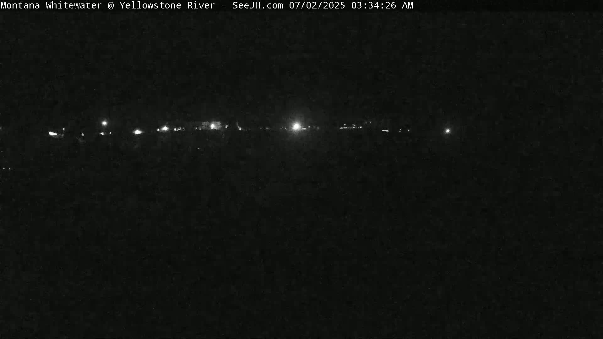 Gardiner Village & Yellowstone River  Live Cam - Gardnier, Park, Montana, USA