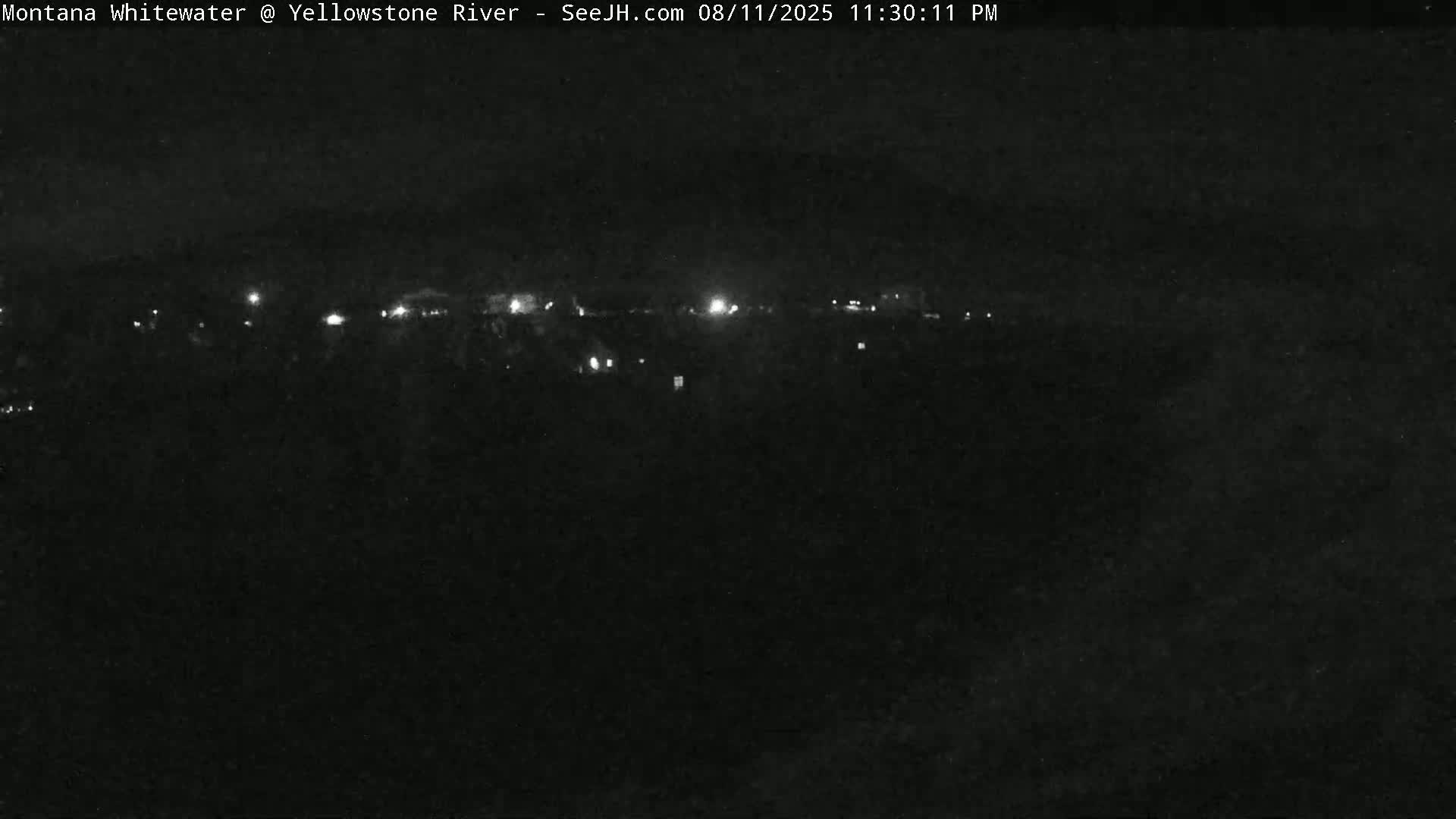 Gardiner Village & Yellowstone River  Live Cam - Gardnier, Park, Montana, USA
