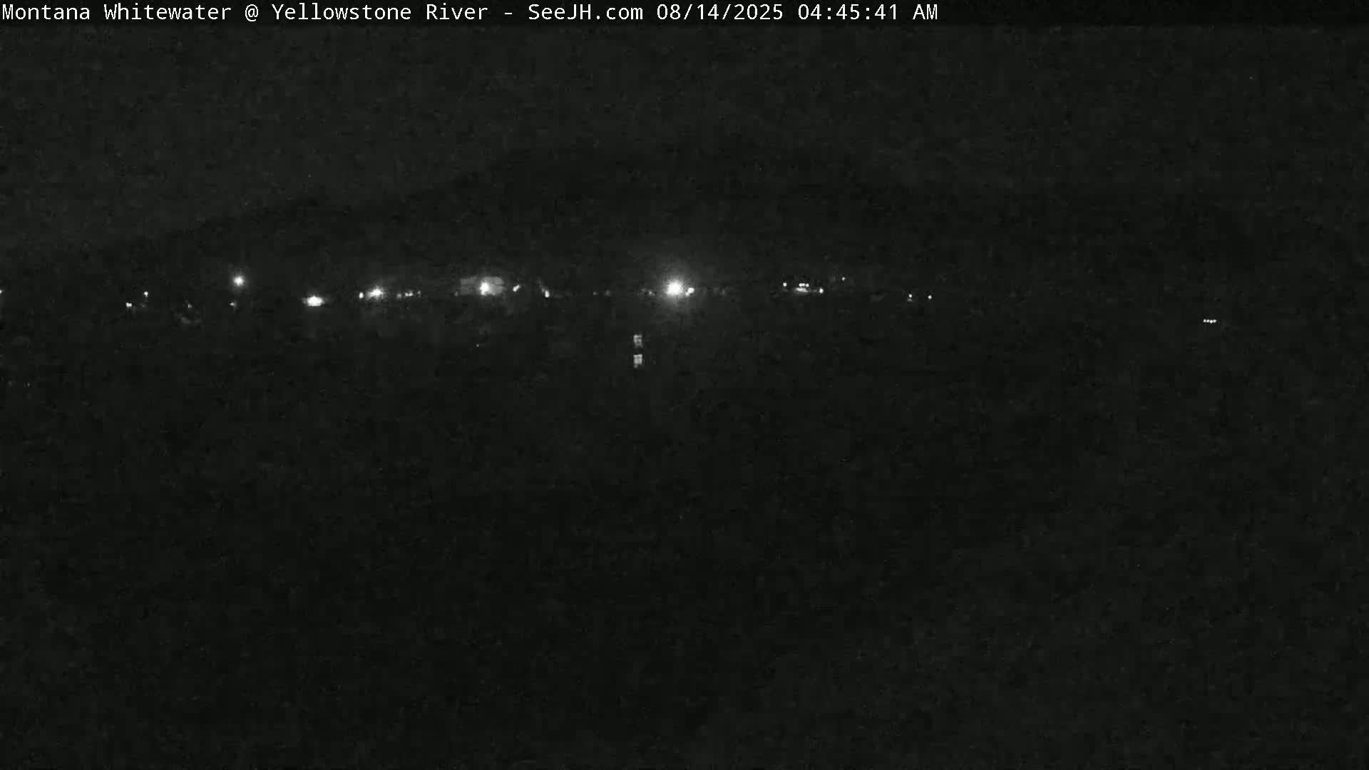 Gardiner Village & Yellowstone River  Live Cam - Gardnier, Park, Montana, USA